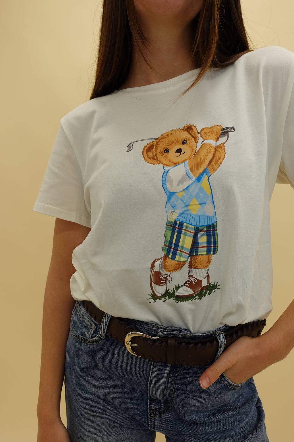 T-shirt Teddy Golf