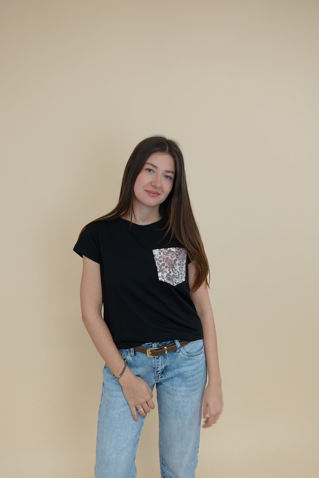 T-shirt Leo Nera