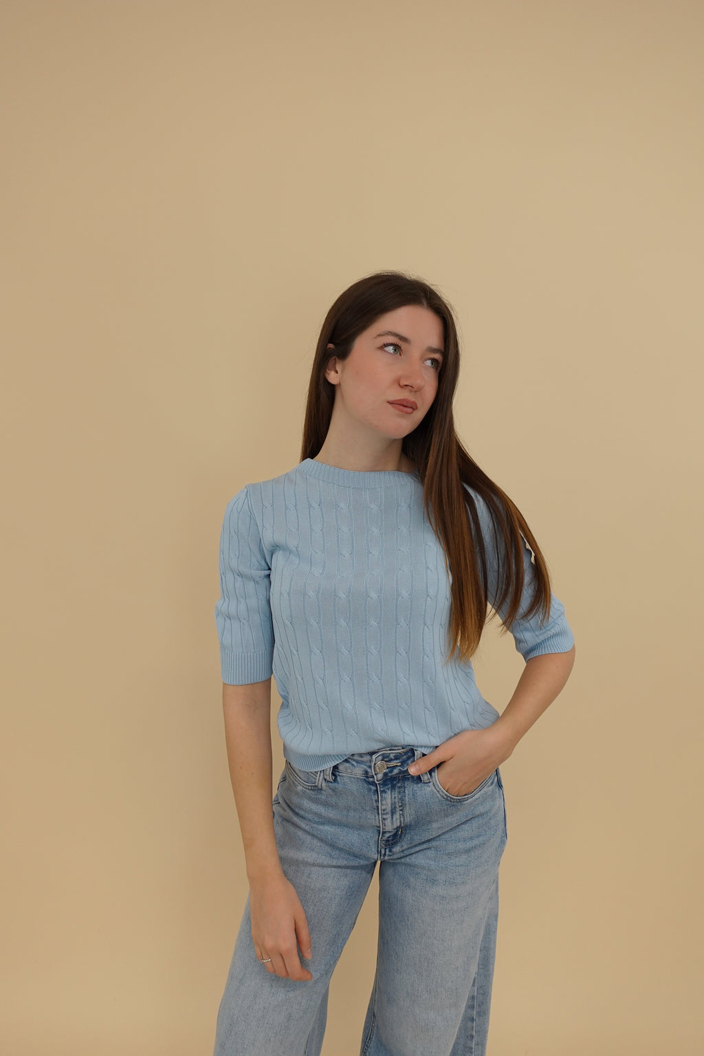 Maglioncino Chiara Azzurro