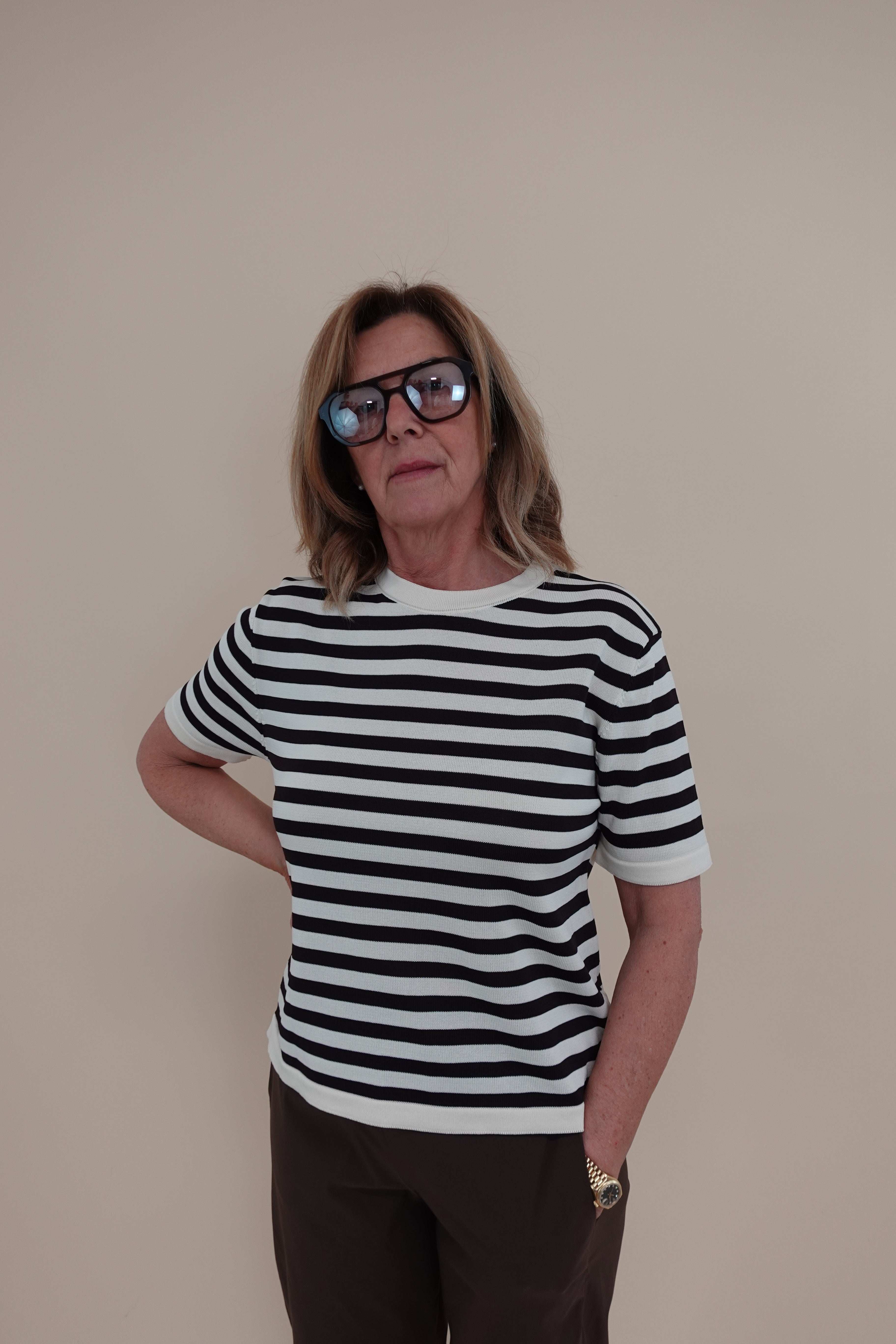 Maglia Roberta Marrone