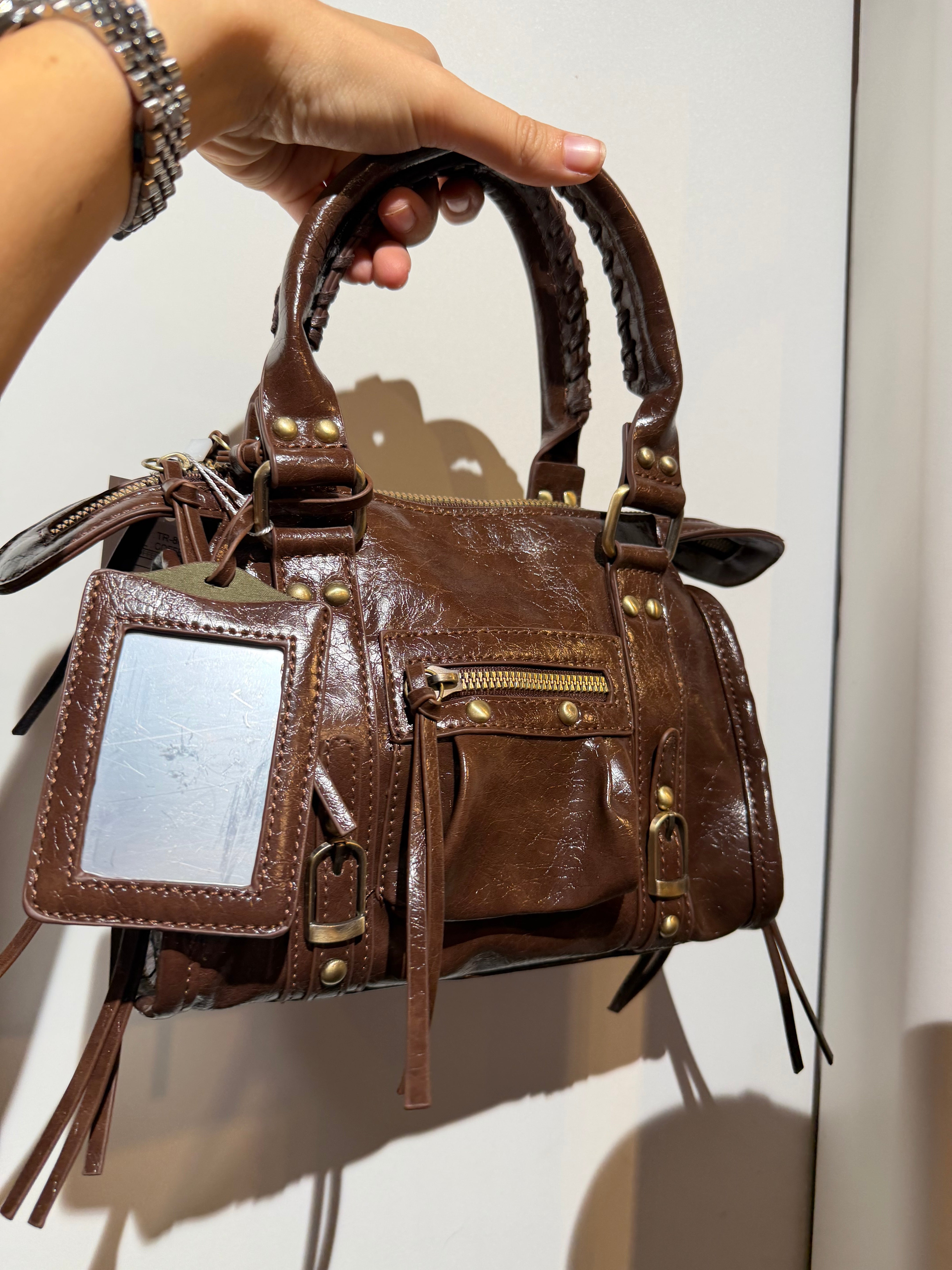 Borsa City Marrone