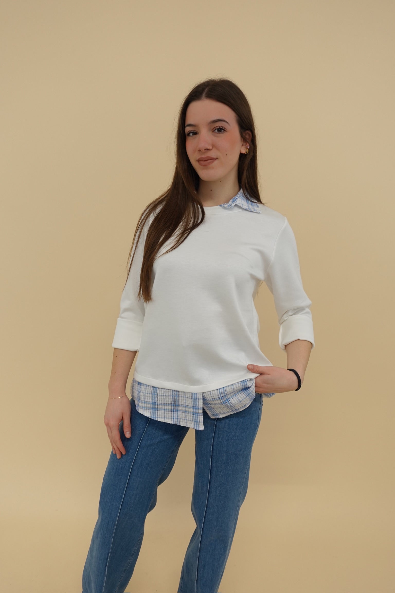 Maglia Country Bianca