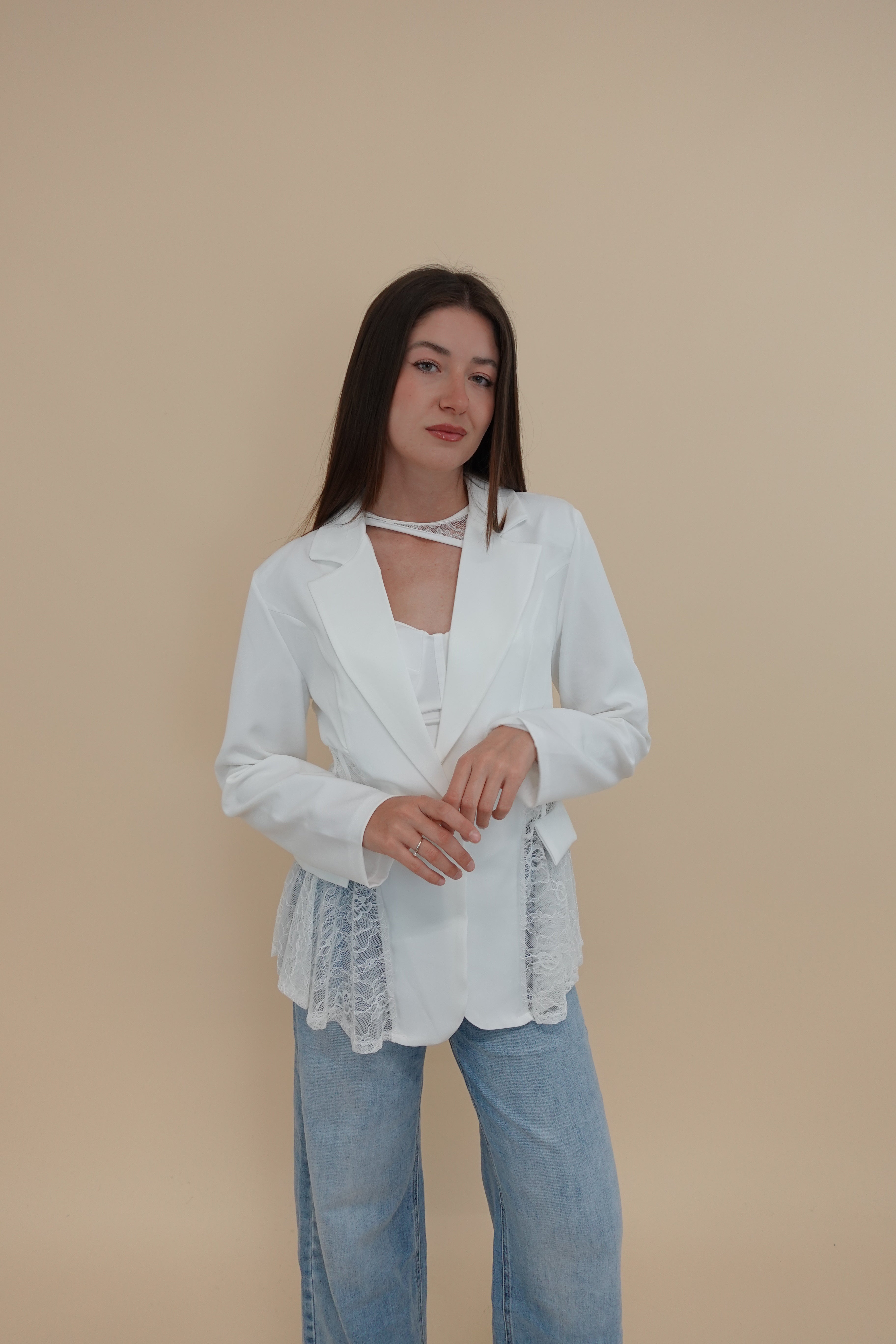 Giacca Paris Bianca