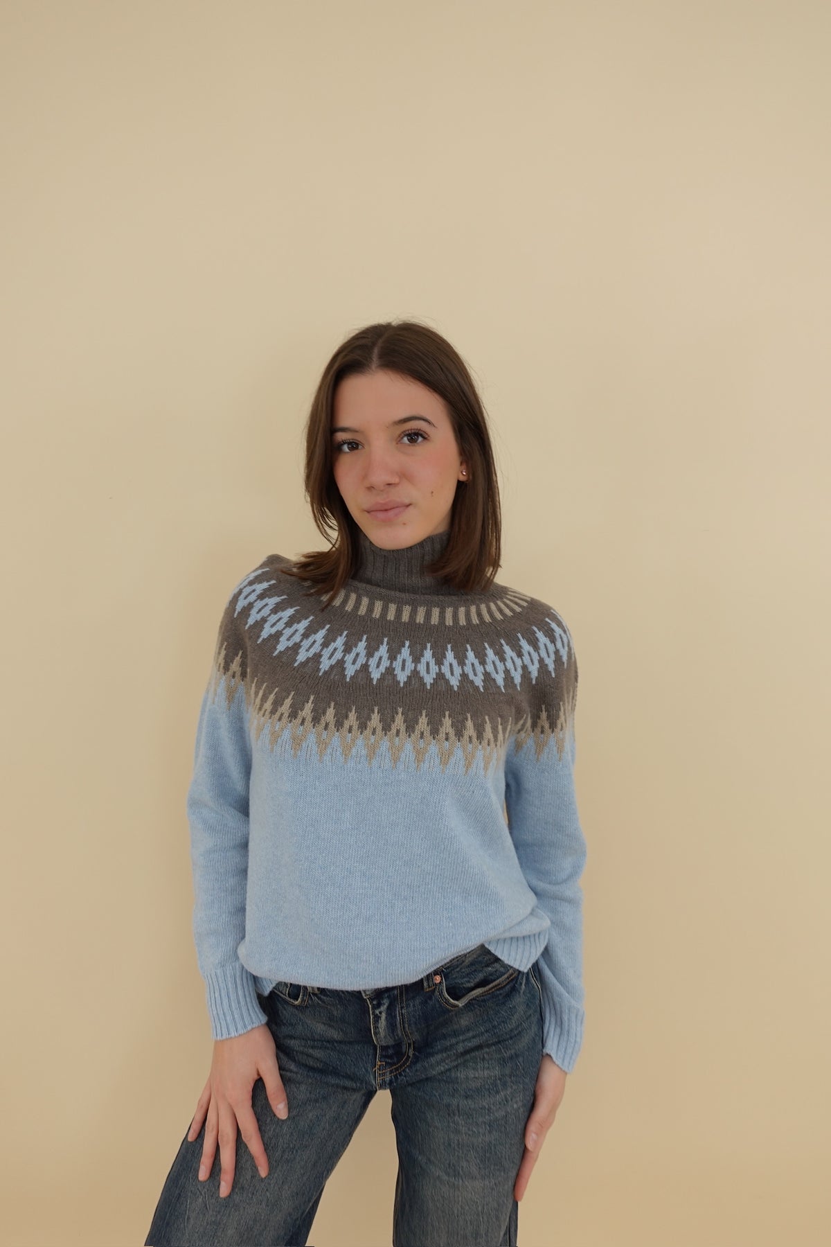 Maglione Livigno Azzurro