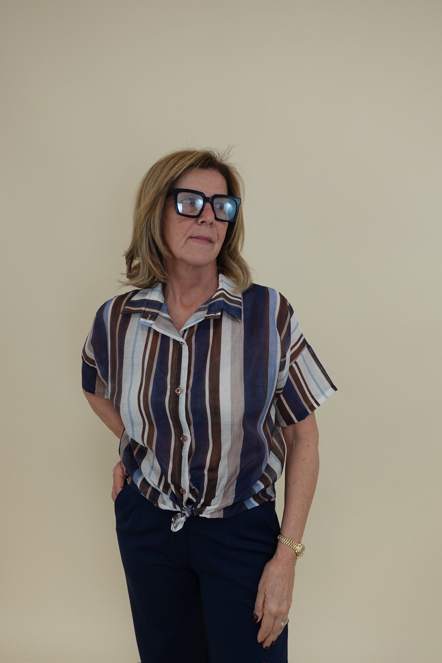 Camicia Vintage Blu