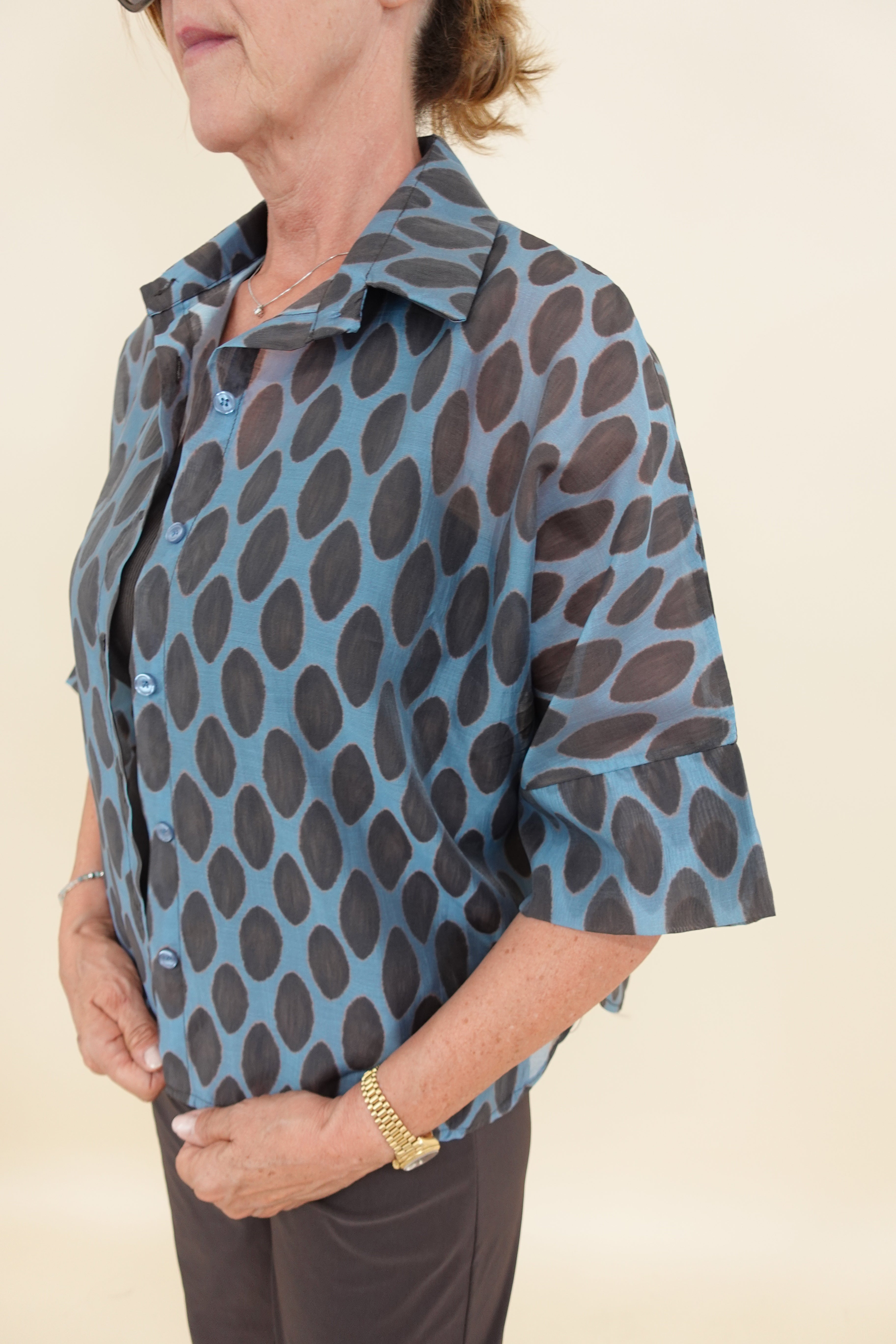 Camicia Anastasia Blu