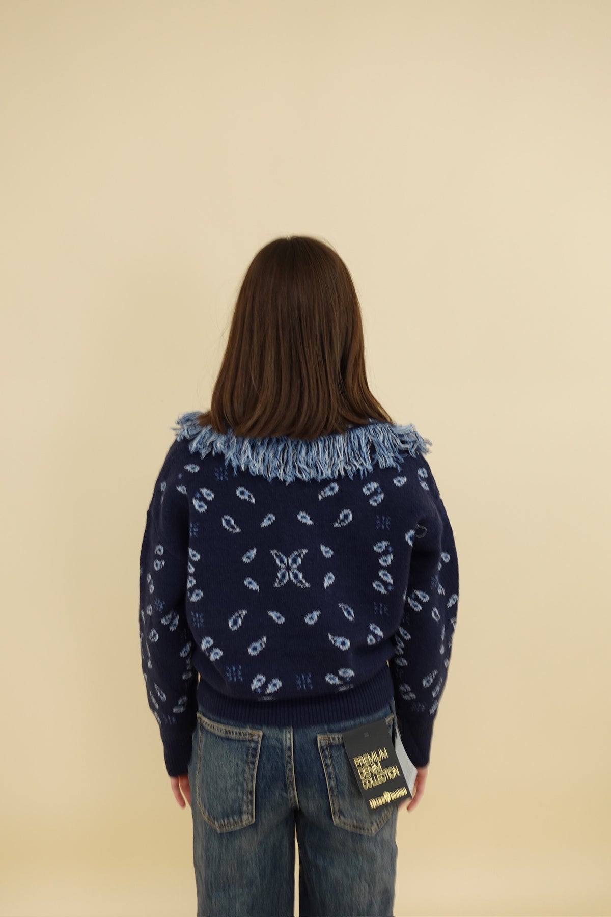 Cardigan Aosta Blu