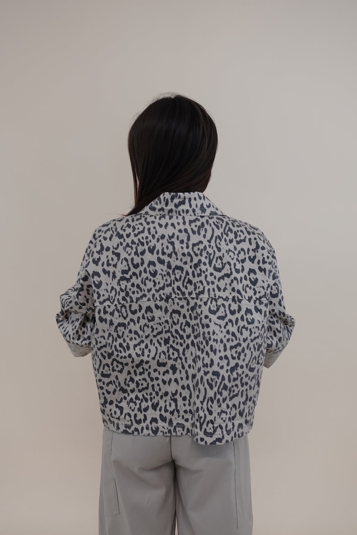 Giacca Shine Leopard