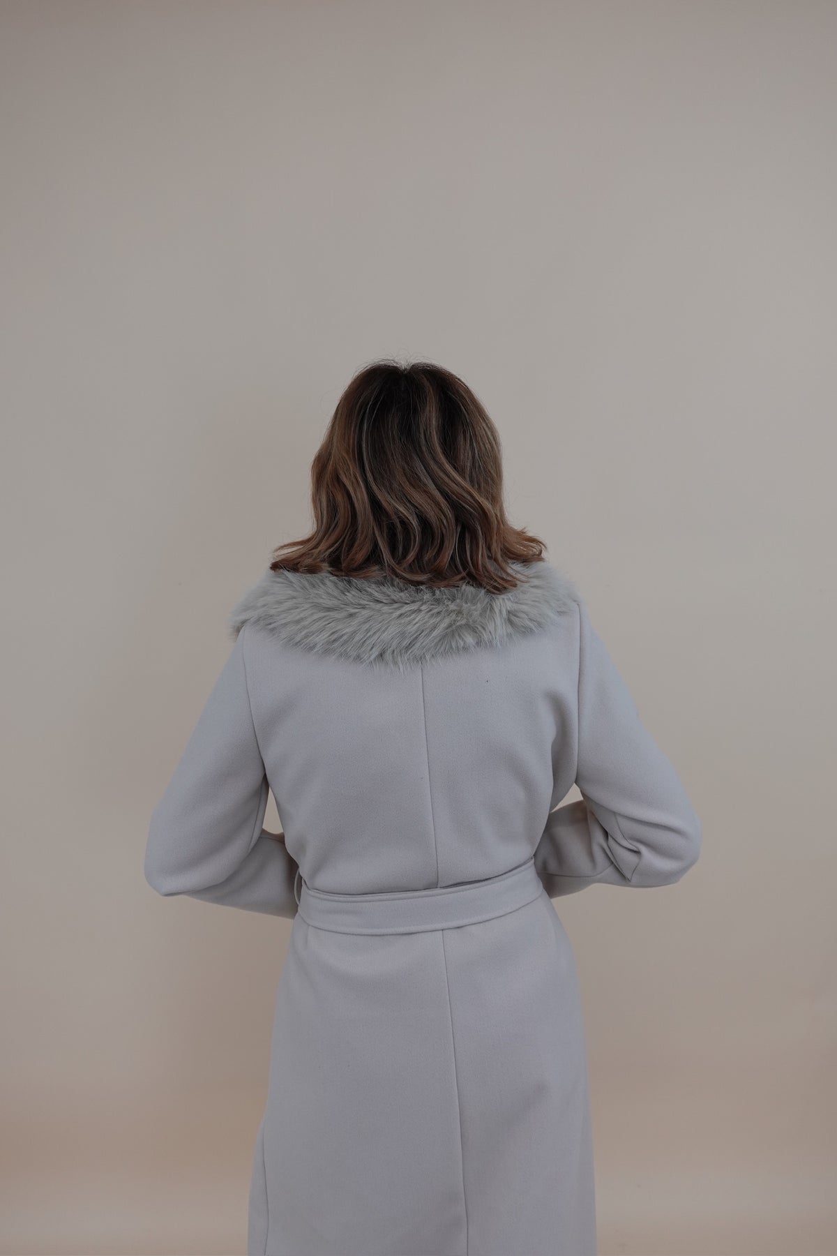 Ecopelliccia Beige
