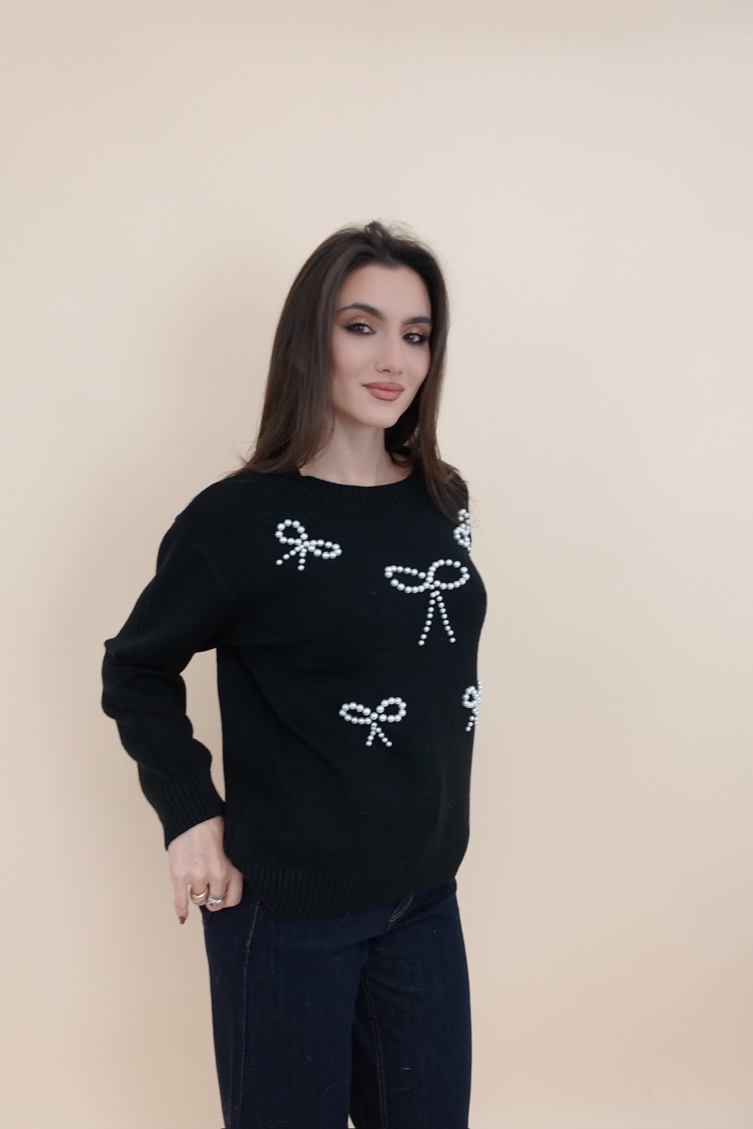 Maglione Grazia Nero