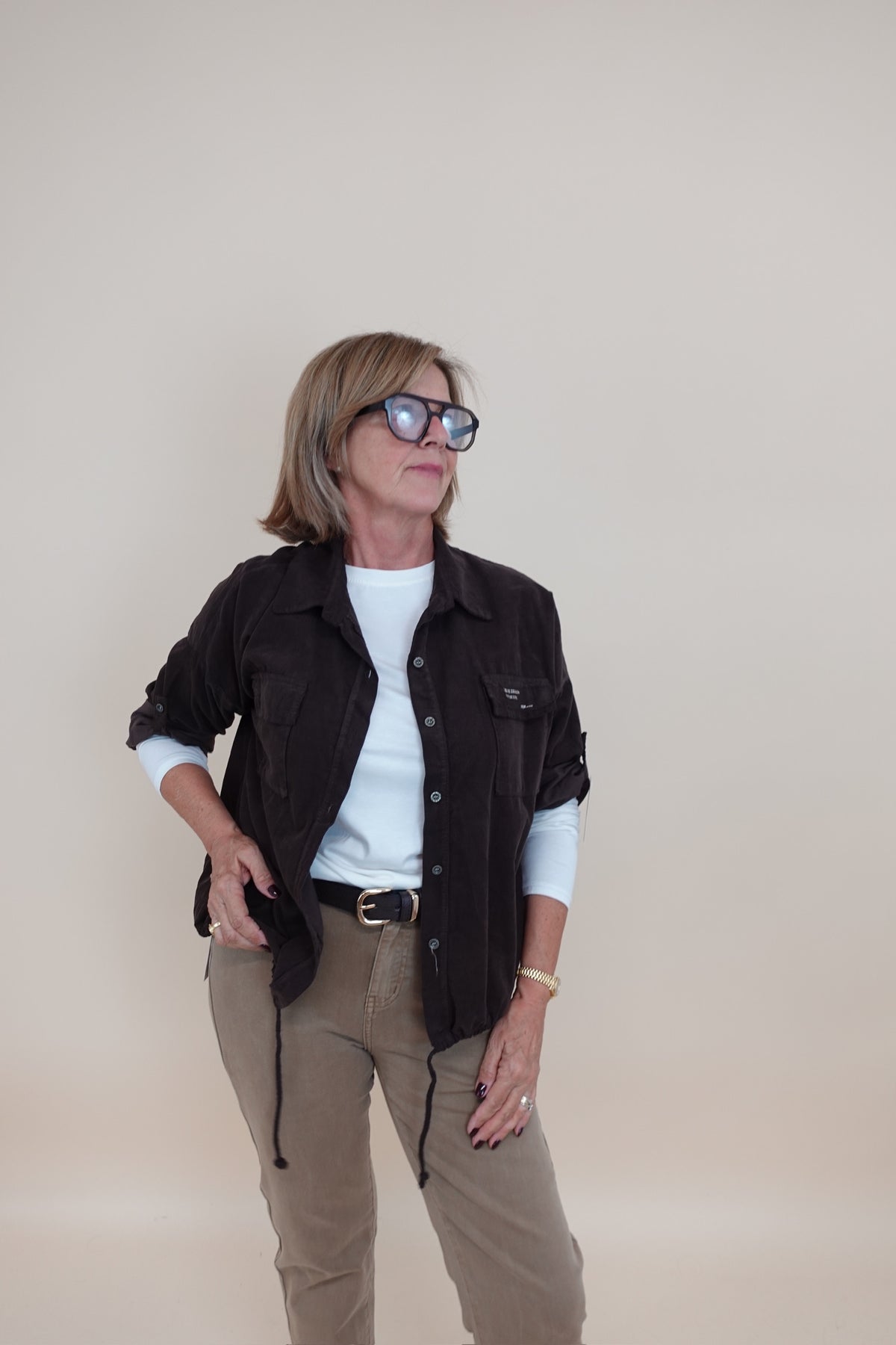 Camicia Create Marrone