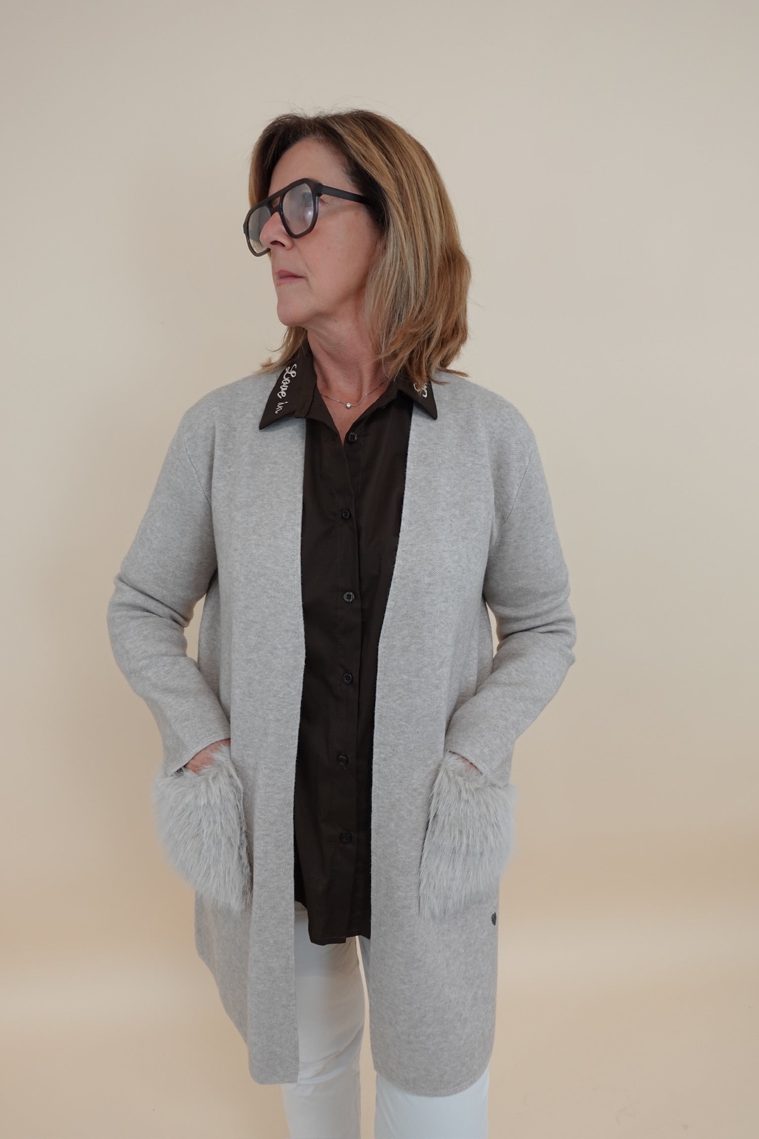 Cardigan Camilla Beige