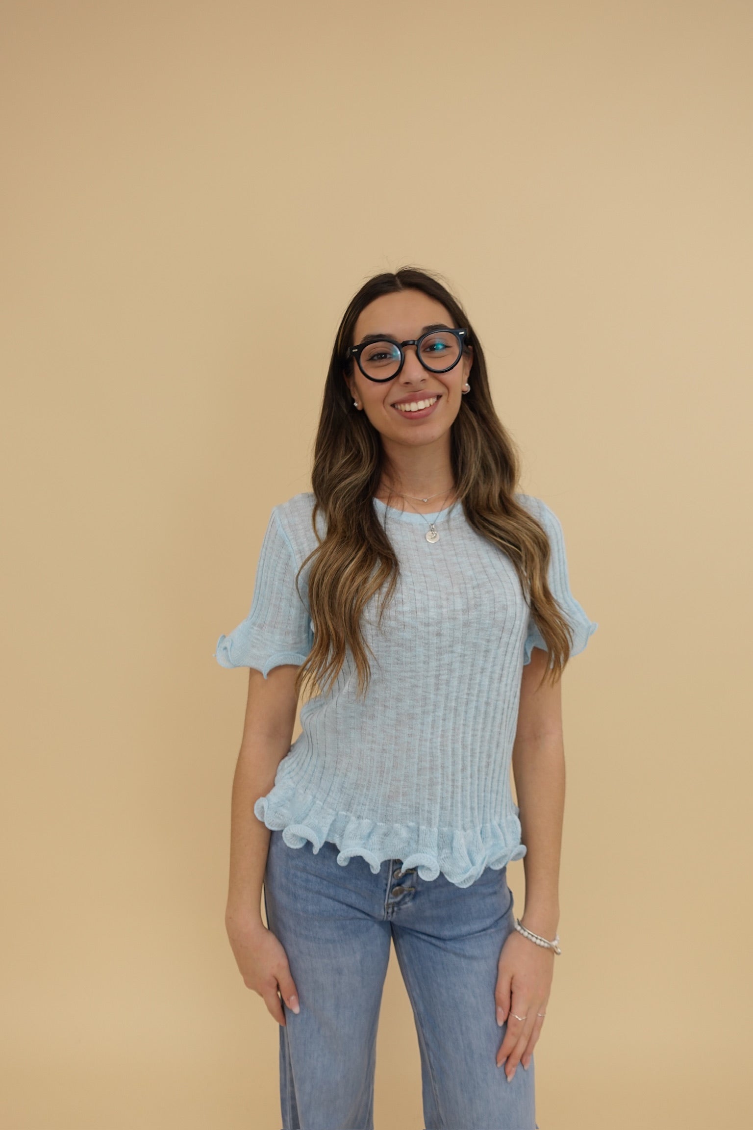 Maglia Chic Azzurro