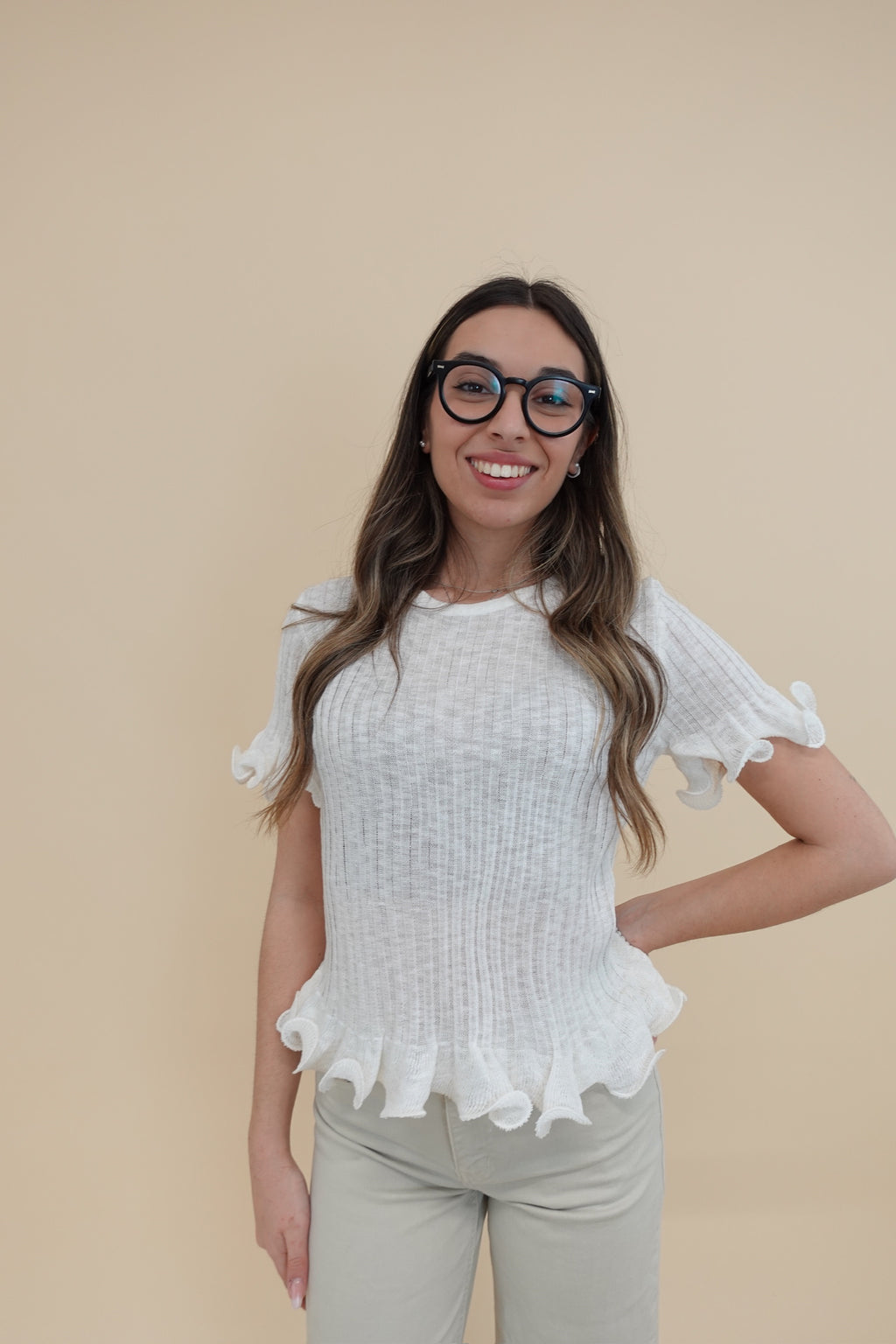 Maglia Chic Bianco