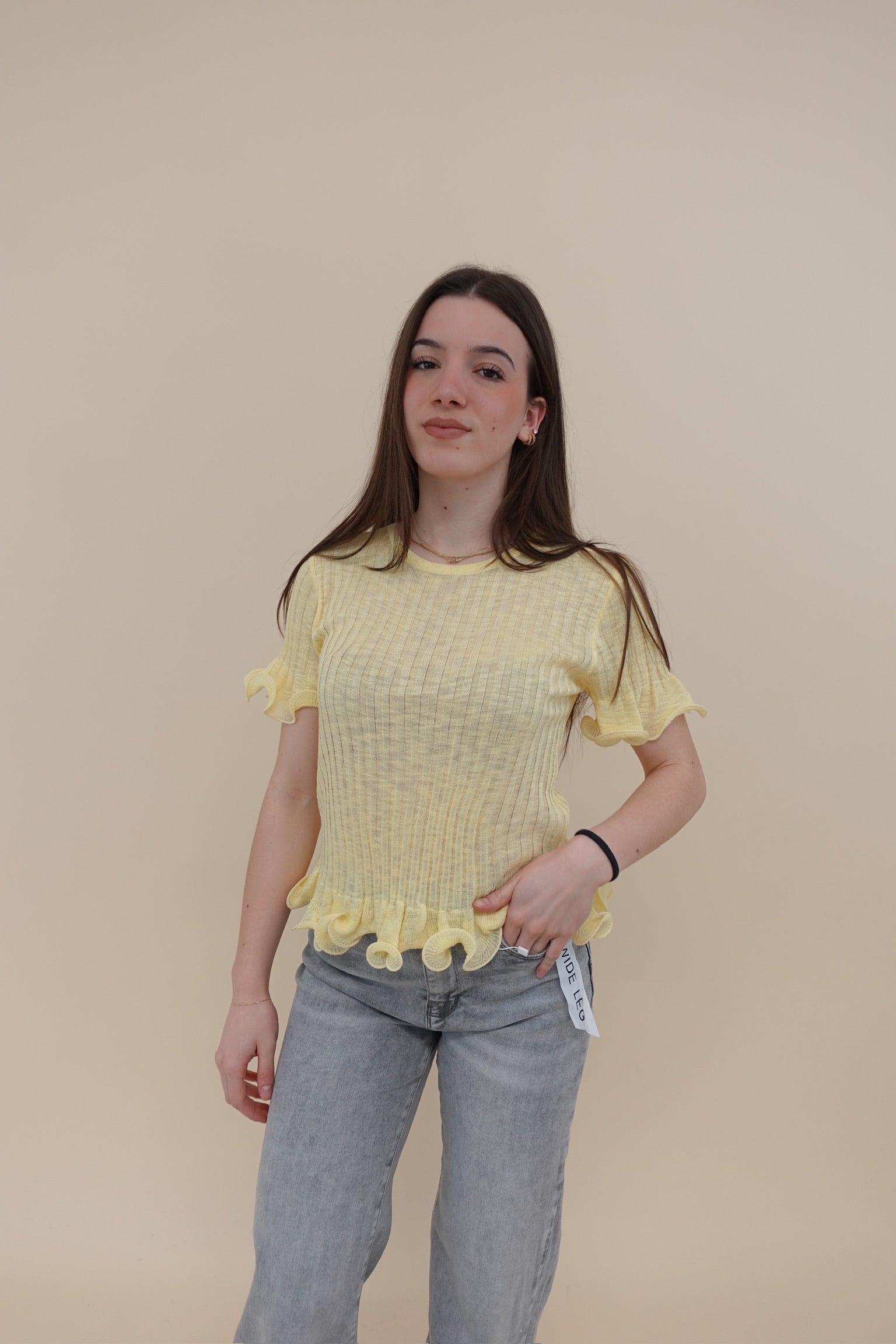 Maglia Chic Giallo