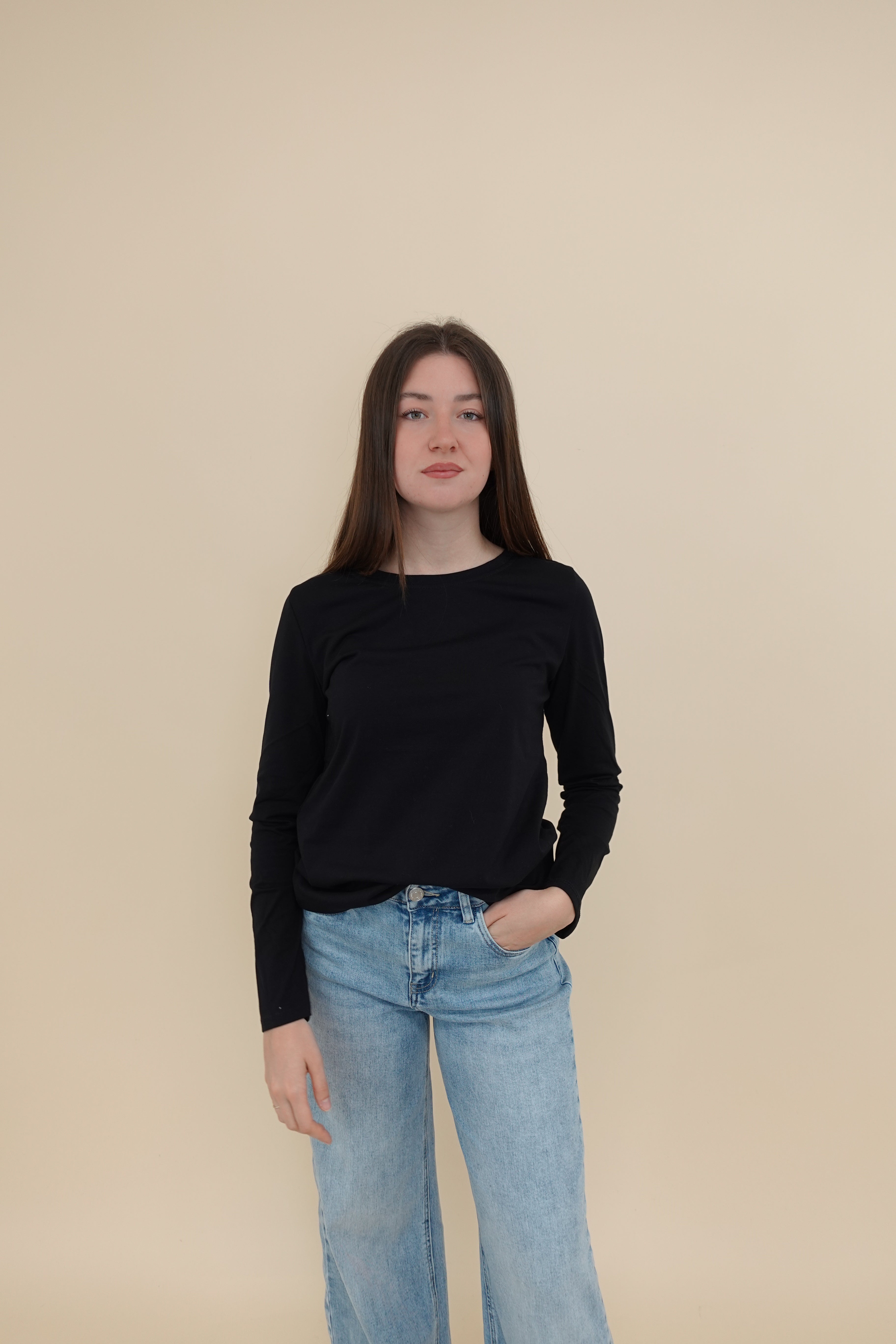 Maglia Basic Nera
