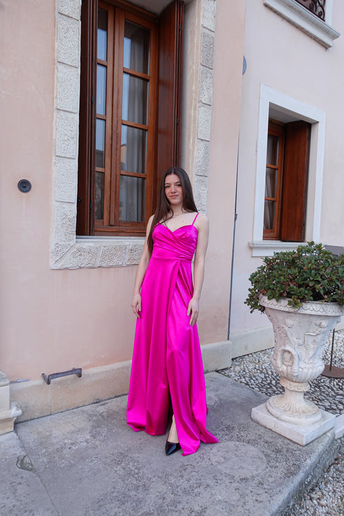 Abito Silvia Fucsia