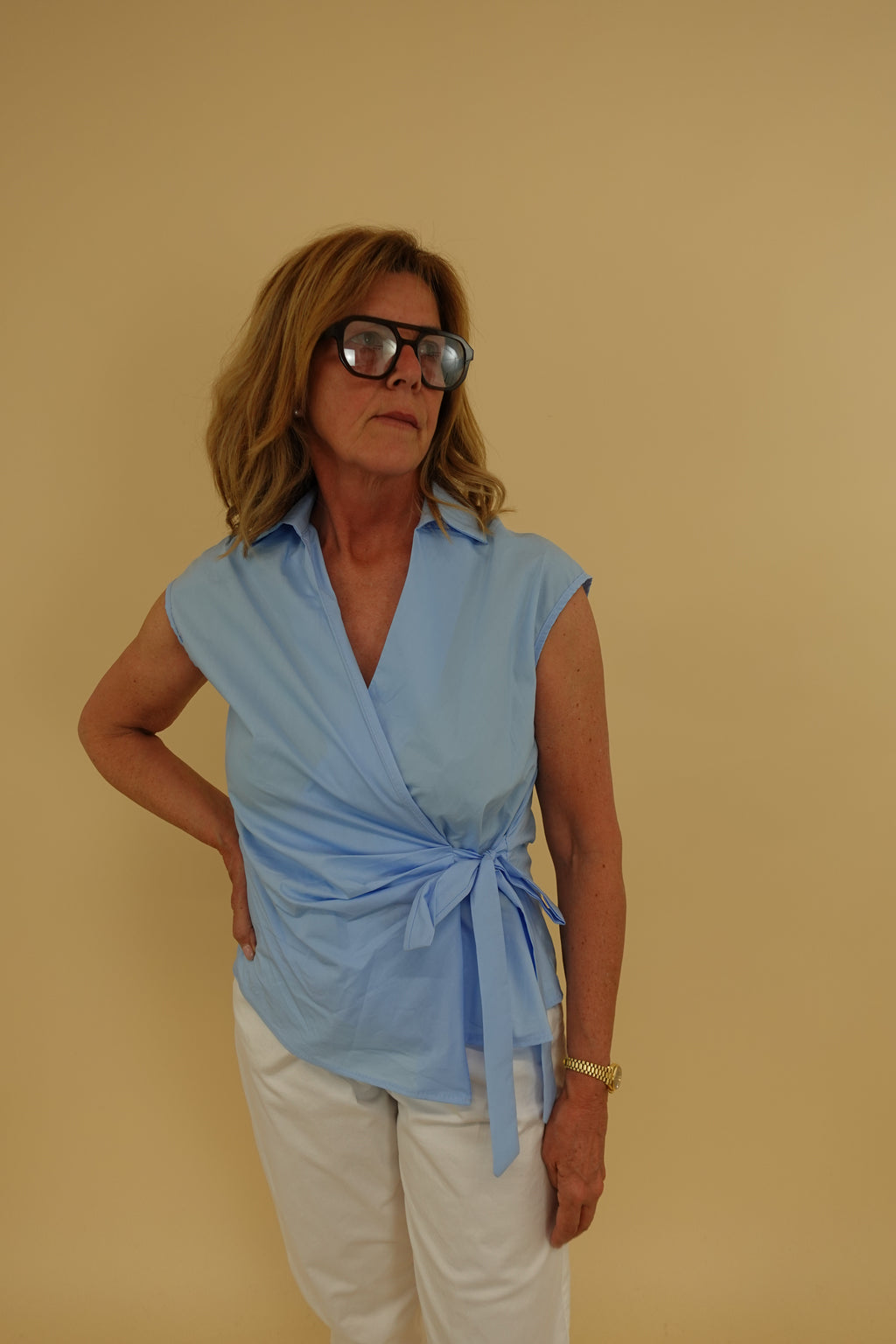 Camicia Nicole Azzurra