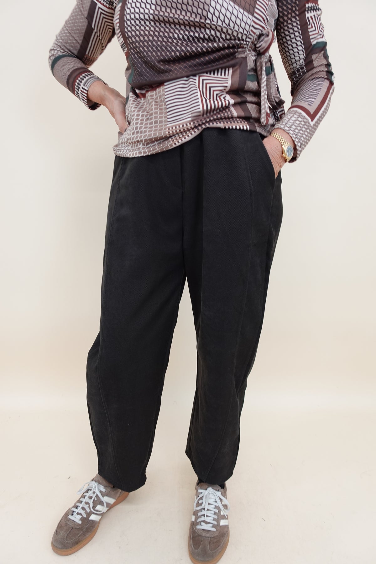 Pantalone Balloon Brown
