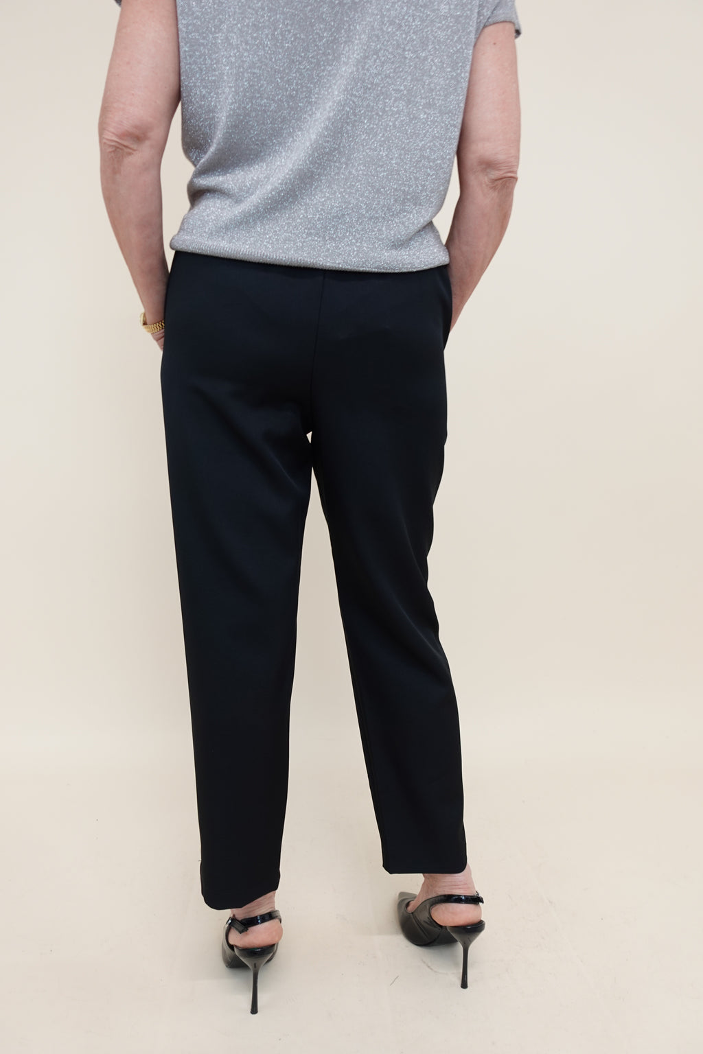 Pantalone Foulard Nero