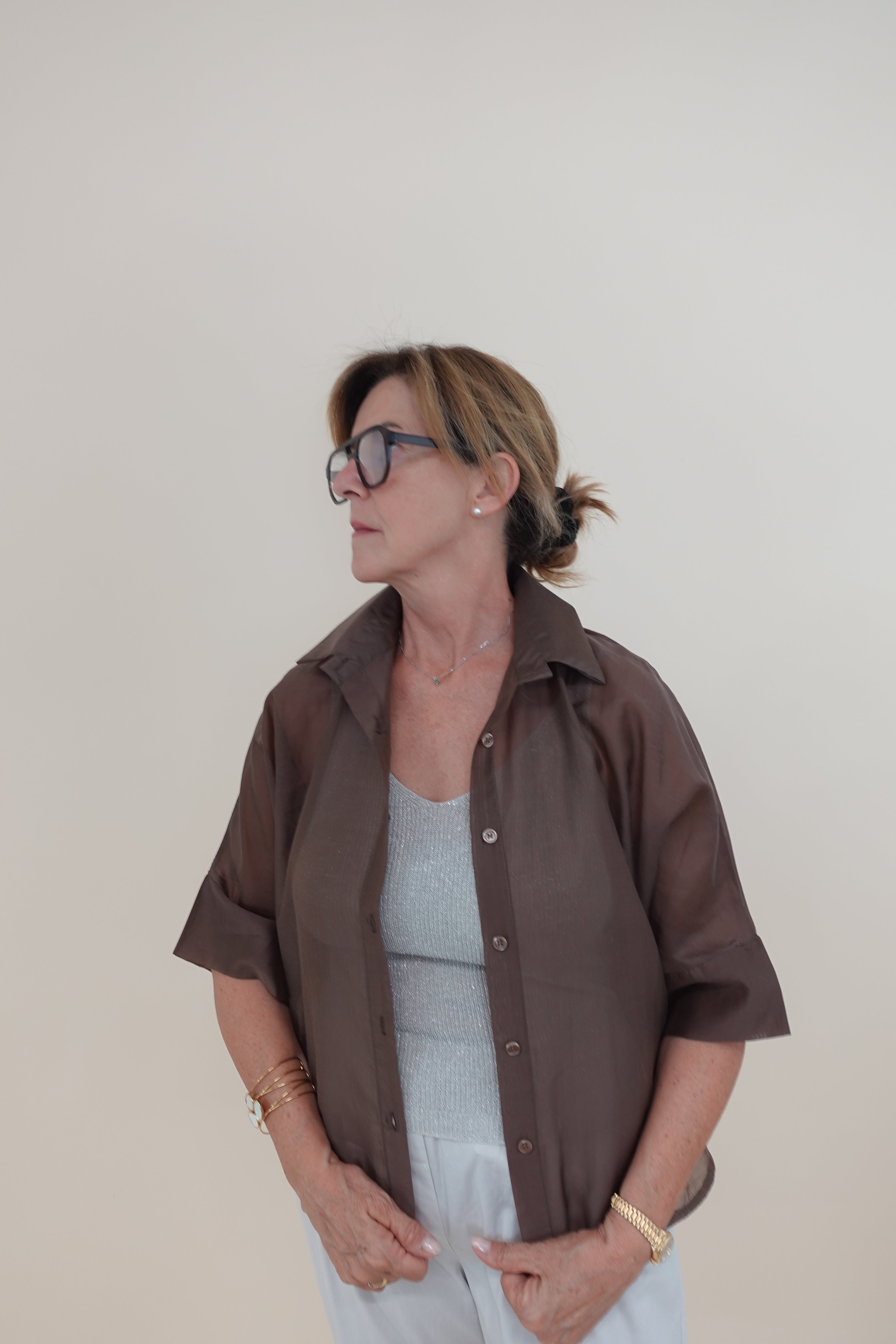 Camicia Forest Marrone
