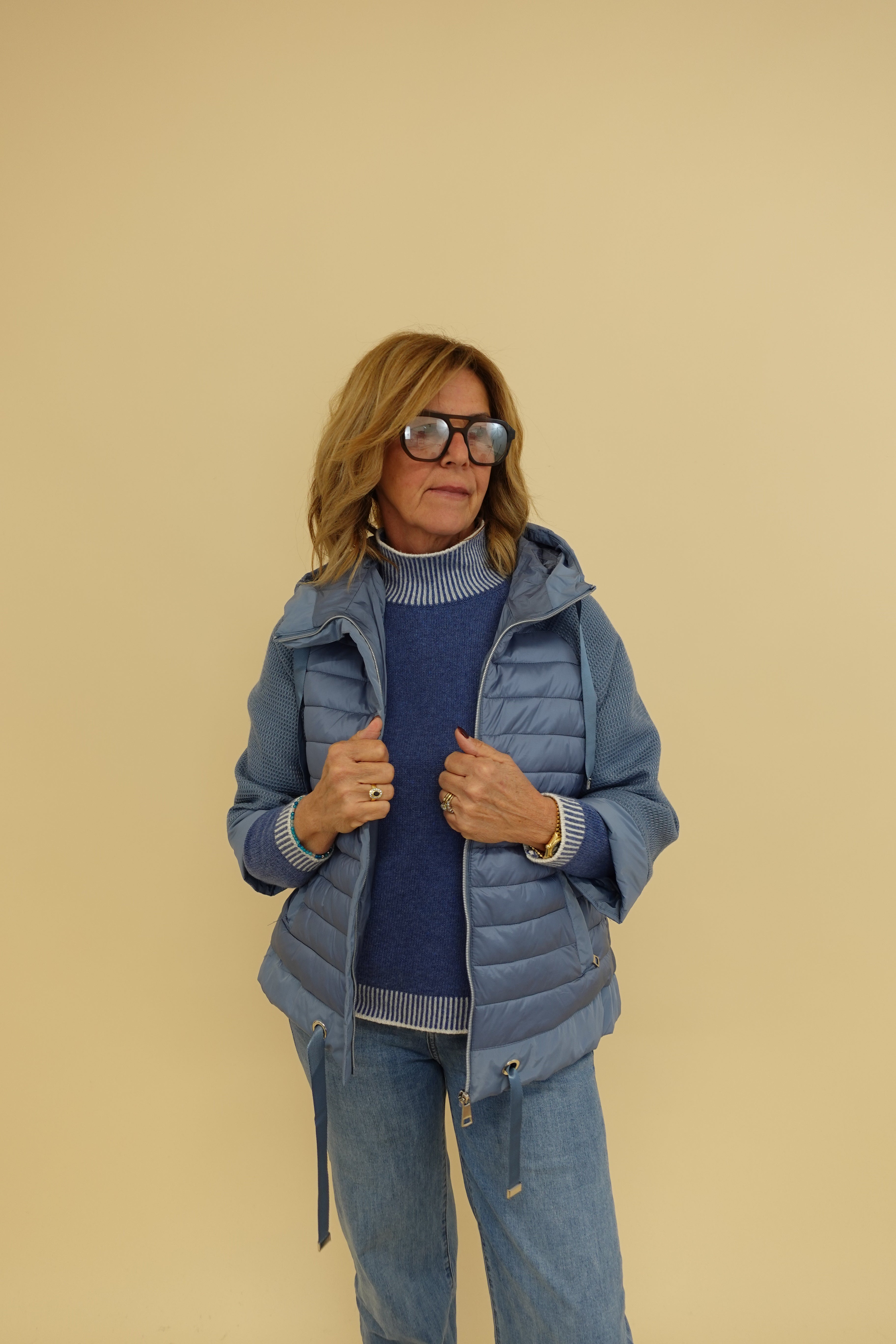 Piumino Giovanna Blu Jeans