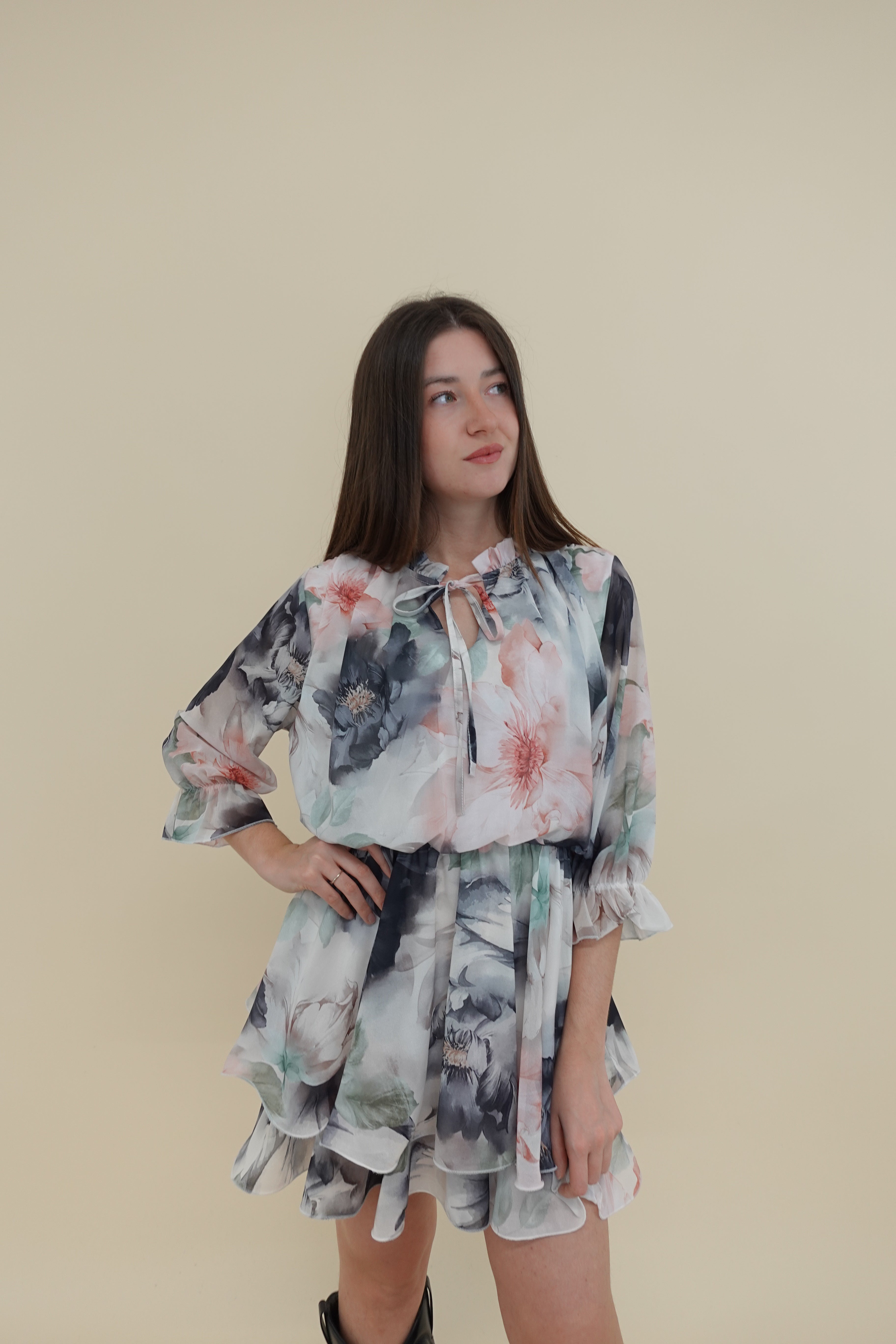 Abito Primavera Nero