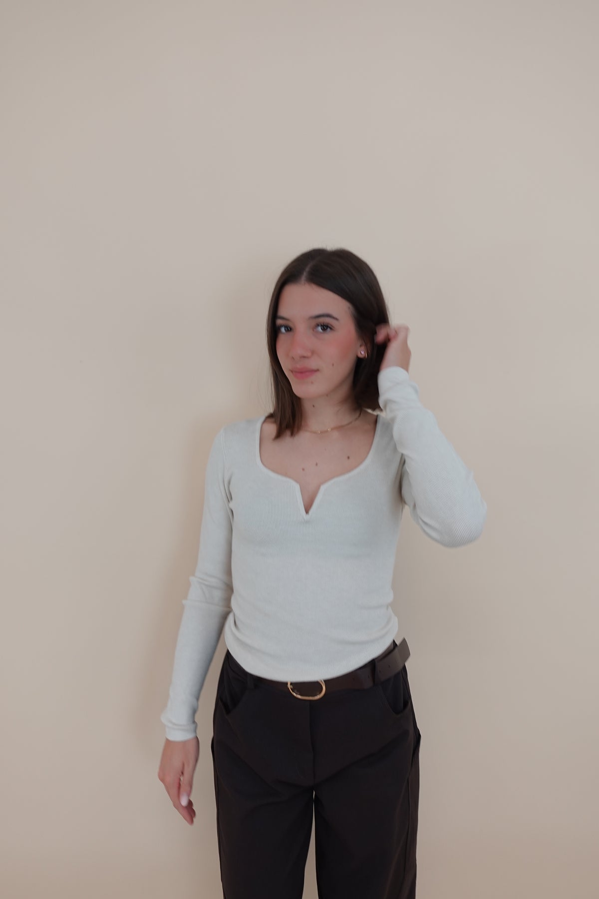 Maglia Elisa Beige