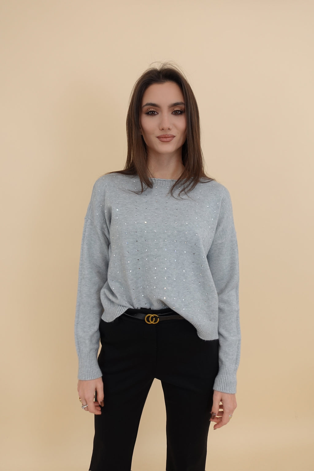 Maglione Samuela Grigio