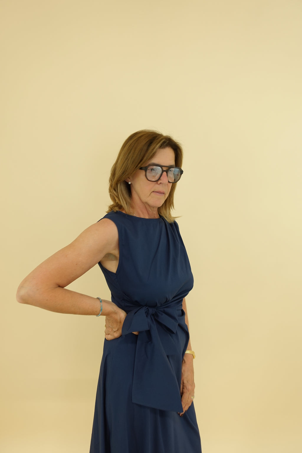 Abito Sabrina Blu