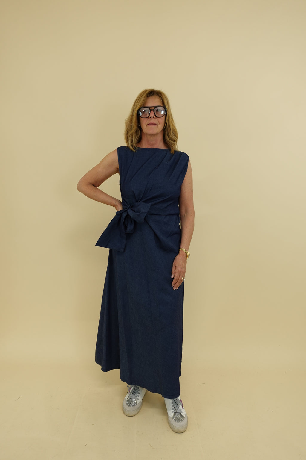 Abito Fiocco Jeans