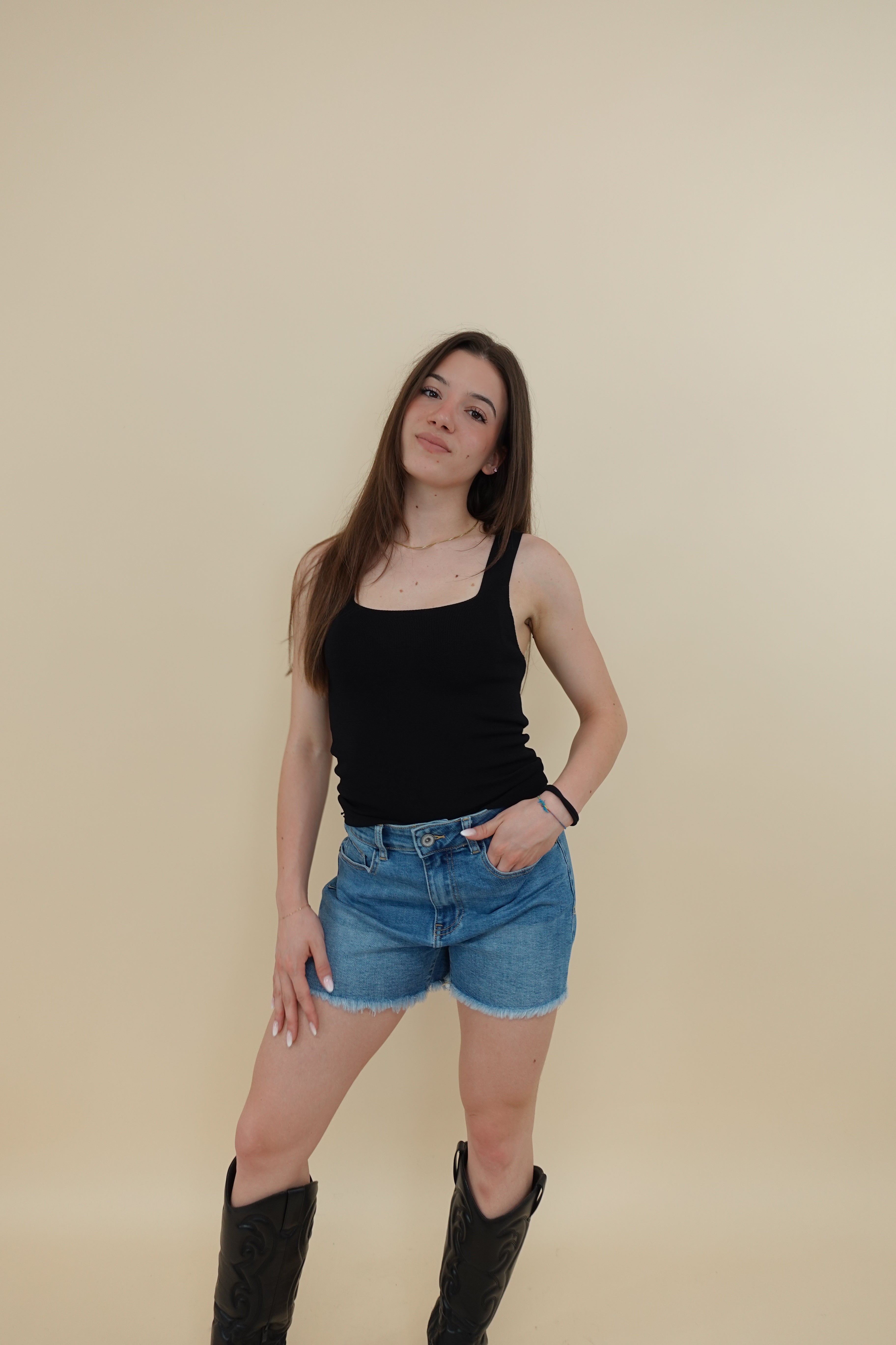 Canotta Summer Nera