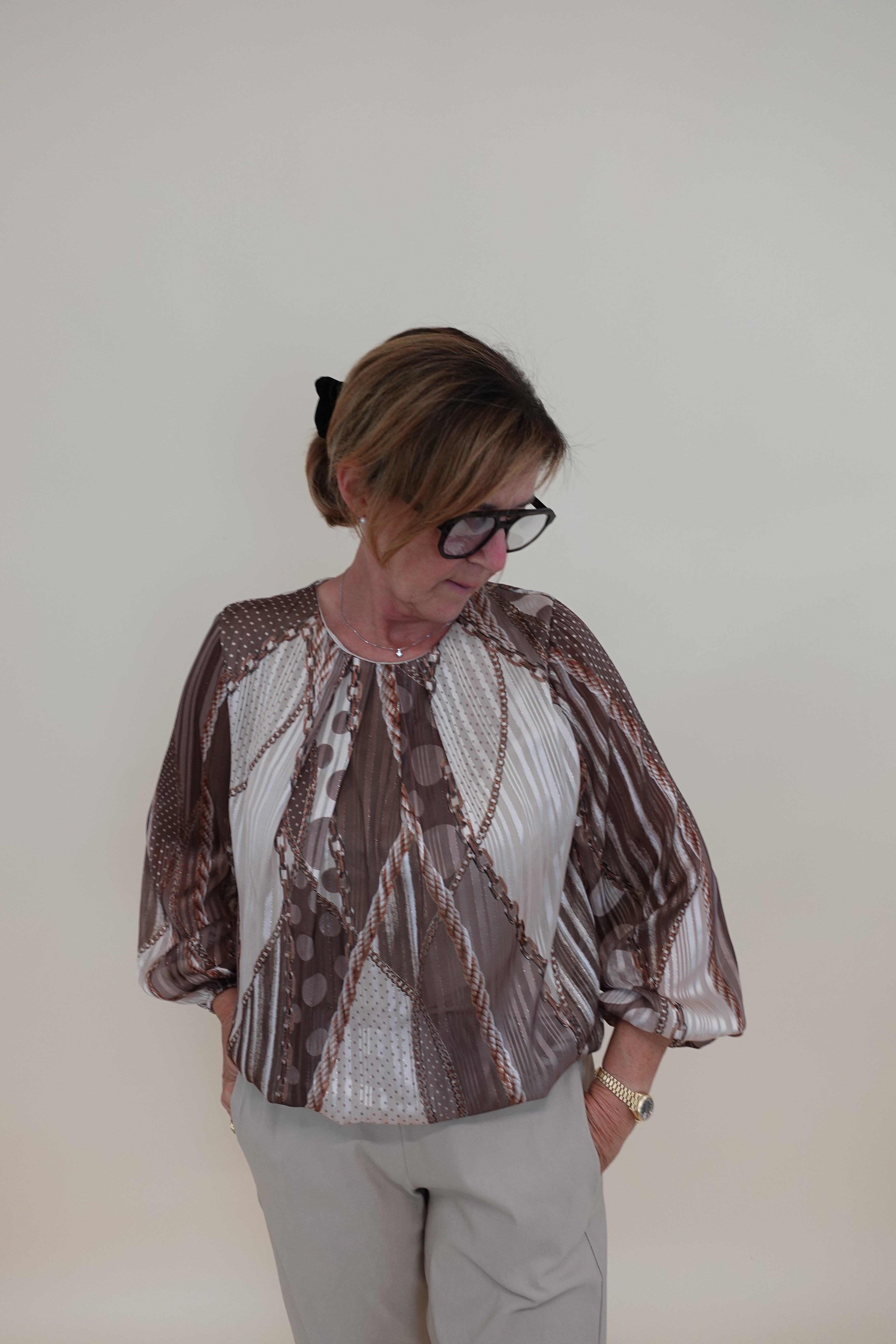 Camicia Susanna Beige