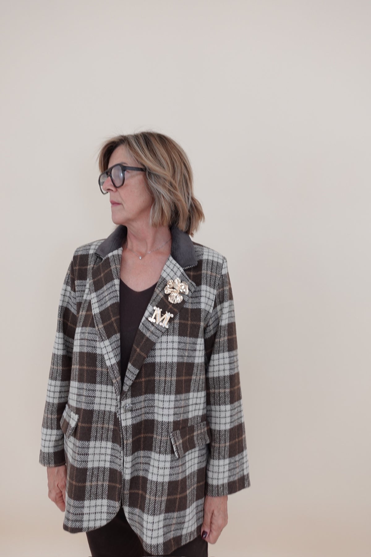 Giacca Miss Marrone