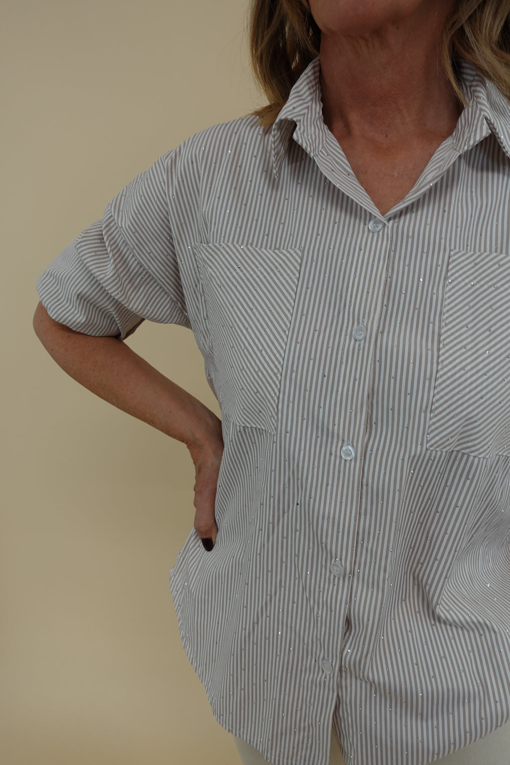 Camicia Spark Beige