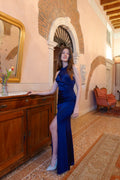 Abito Queen Blu