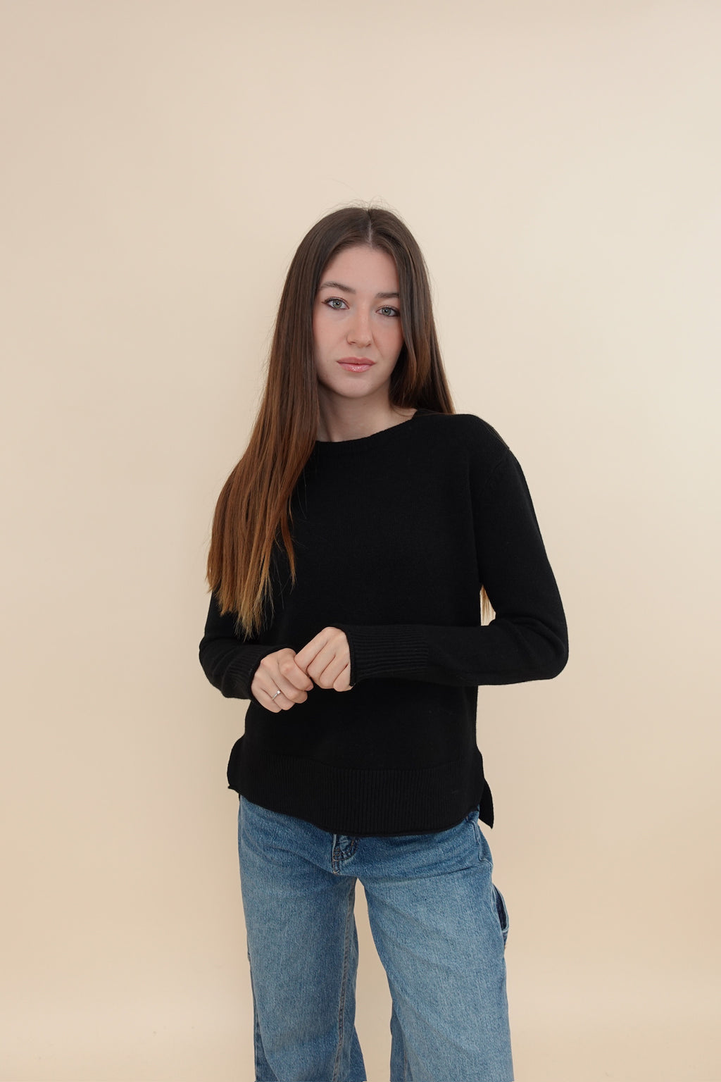 Maglione Margherita Nero