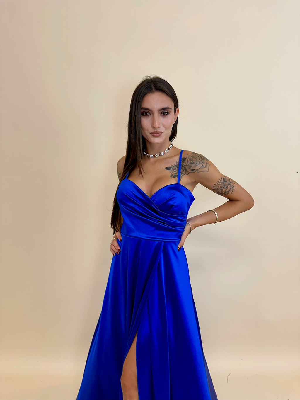 Abito Silvia Blu Elettrico