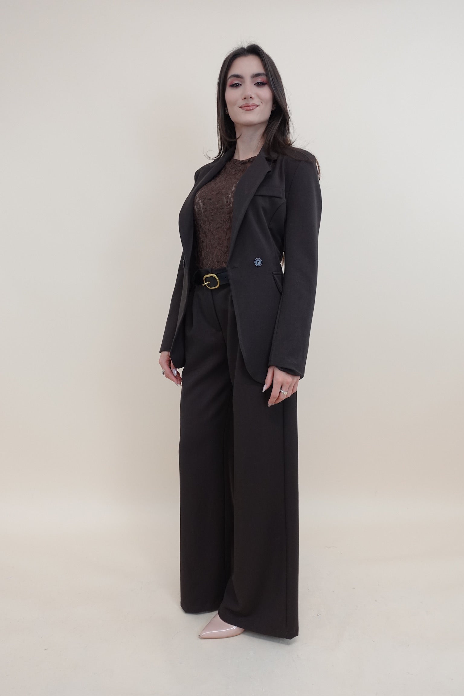 Pantalone Lacci Marrone