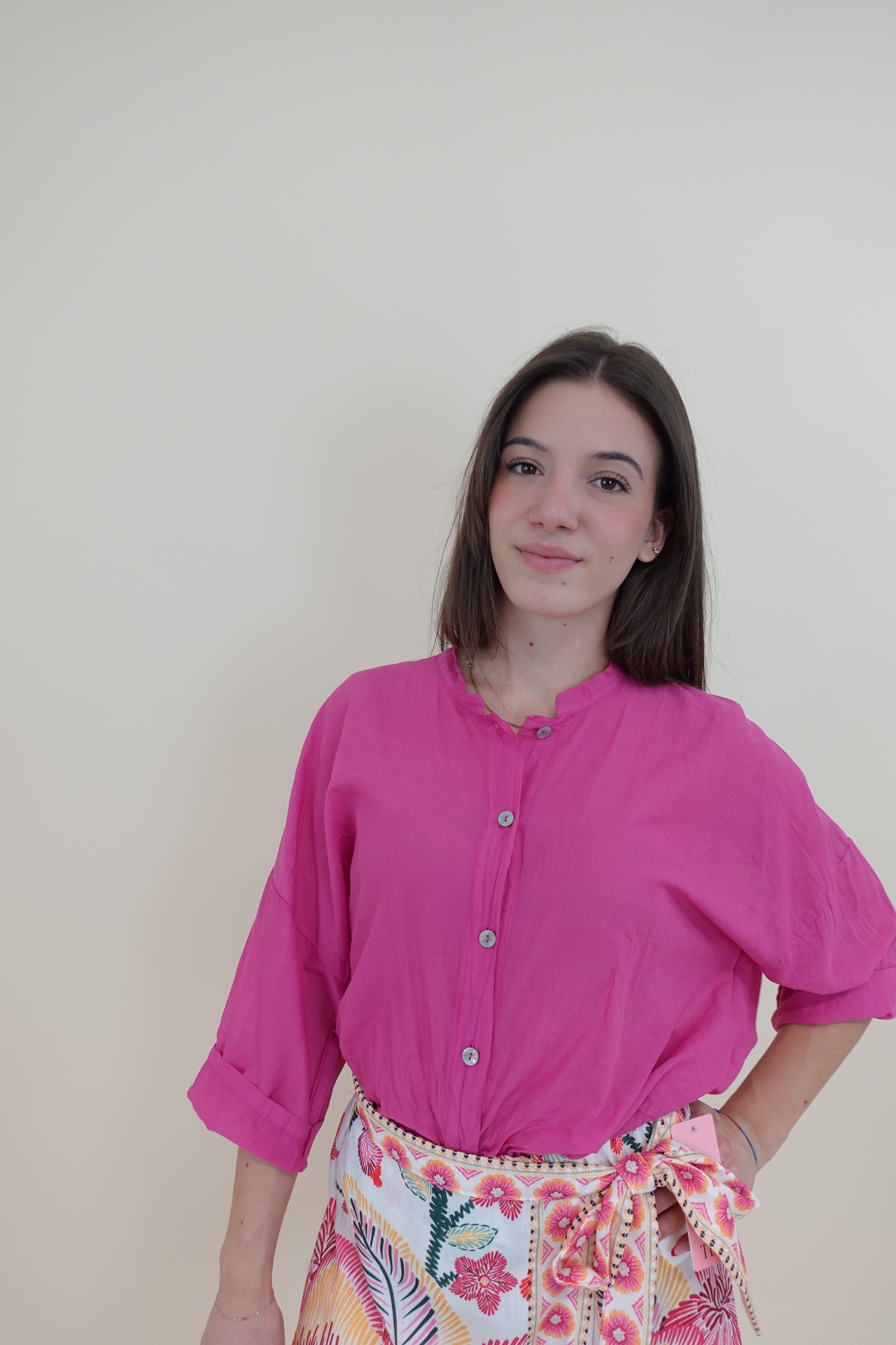 Camicia Formentera Fucsia