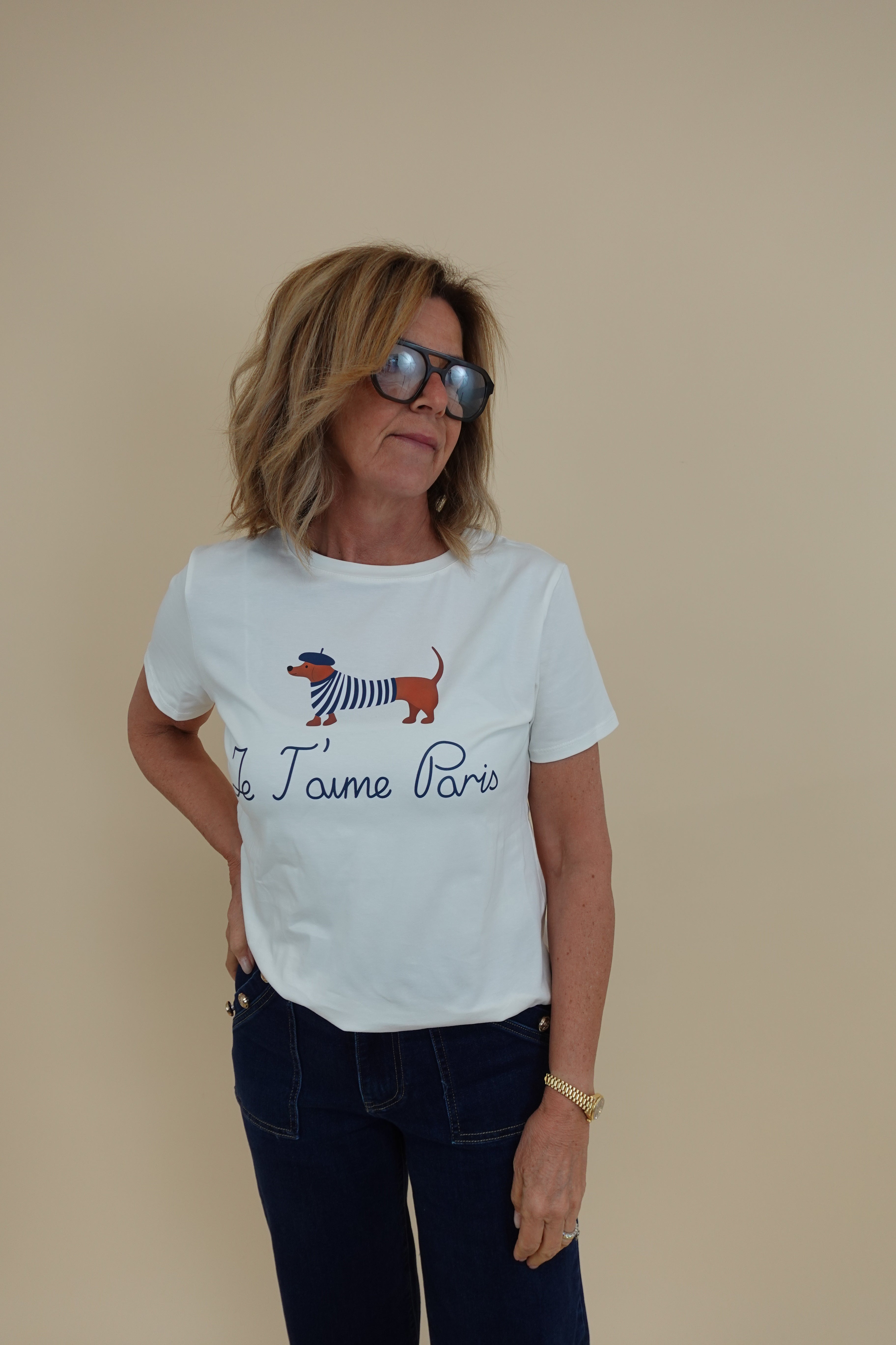 T-shirt Bassotto White