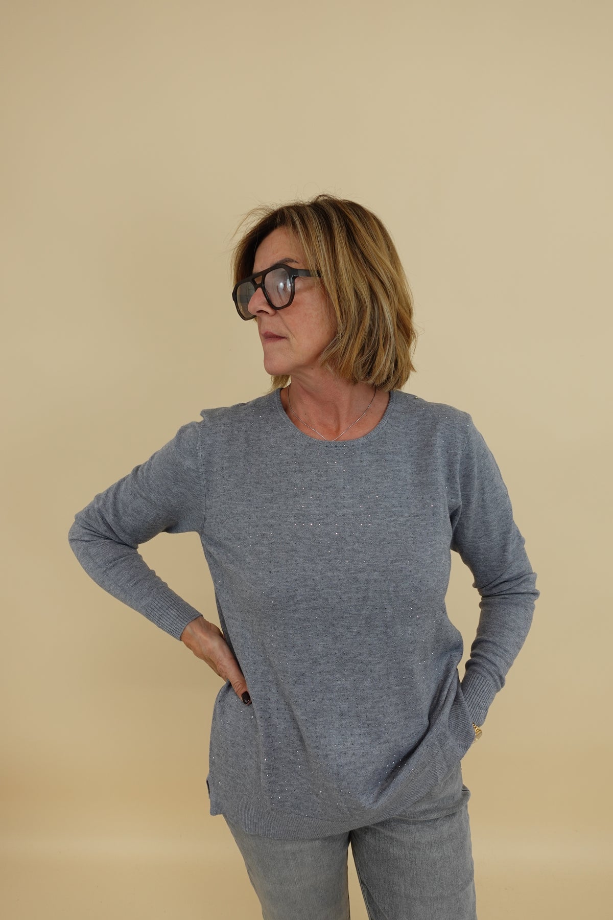 Maglia Shine Grigio