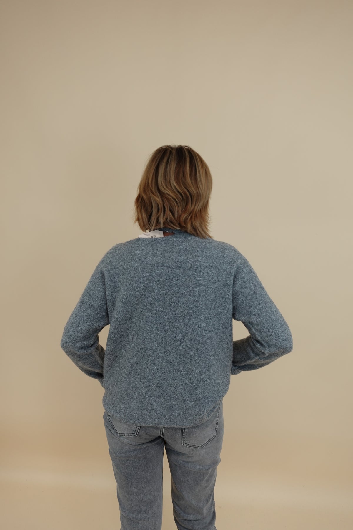 Maglione Cut Grigio