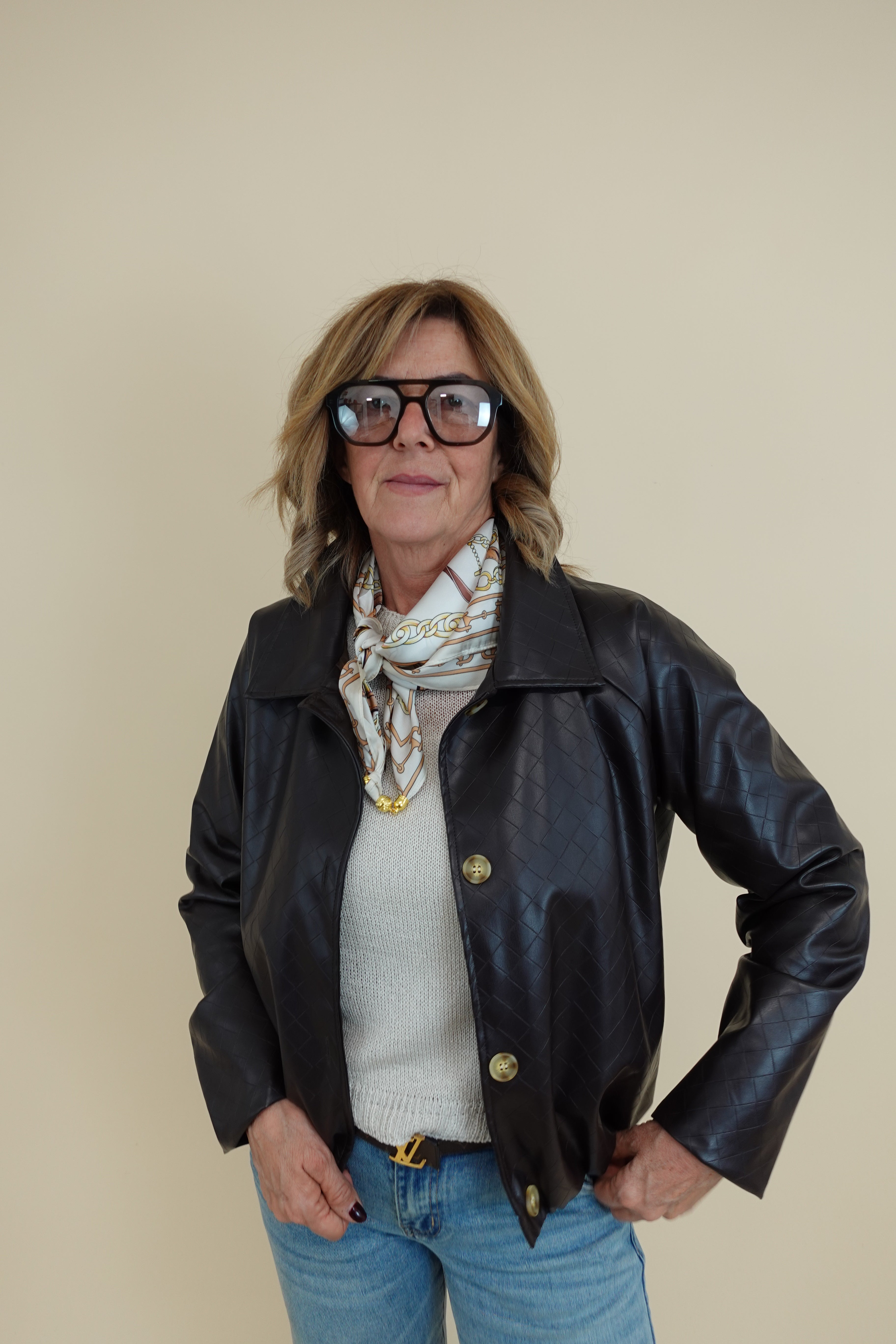 Giacca Stile Marrone