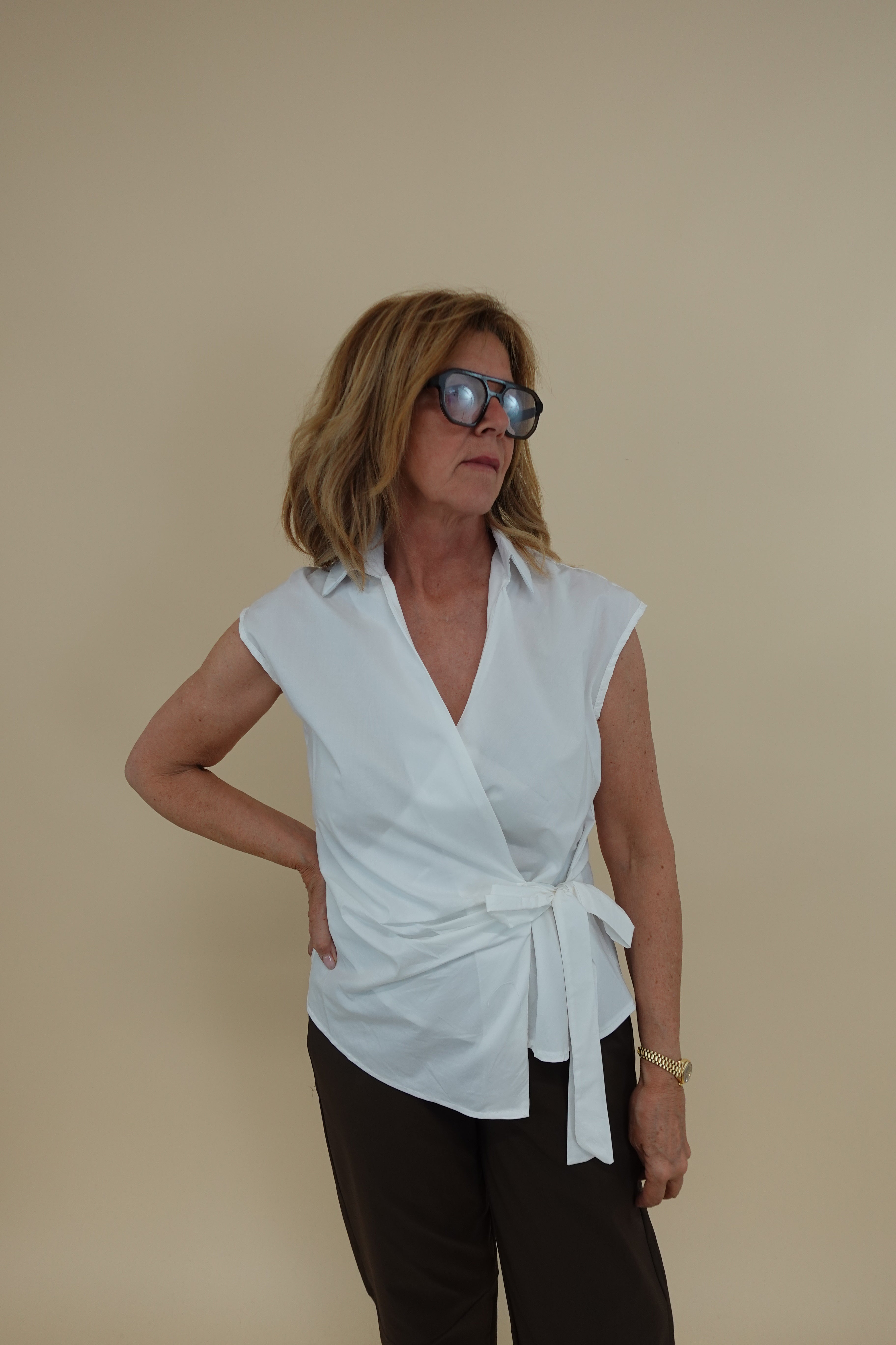 Camicia Nicole Bianco