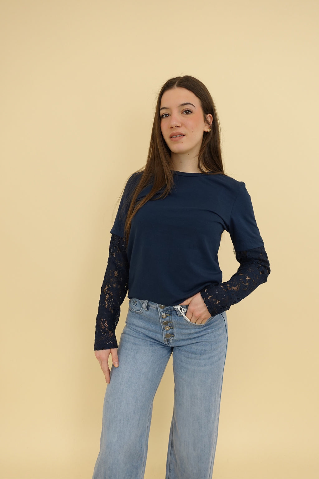Maglia Pizzo New Blu