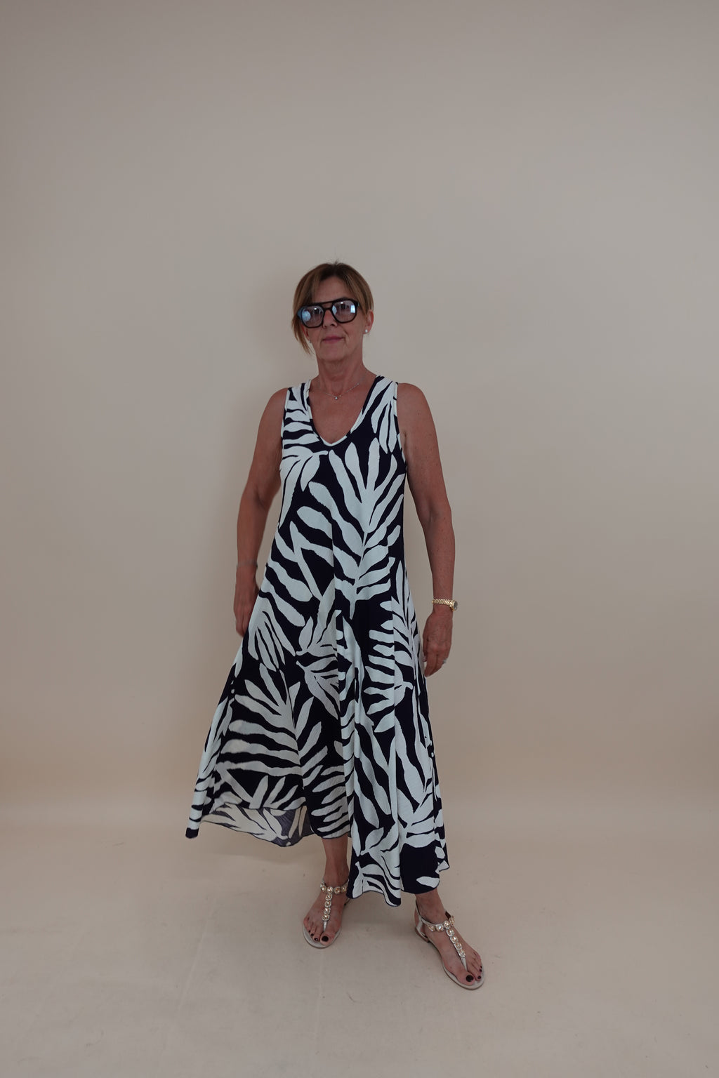 Abito Jungle Blu