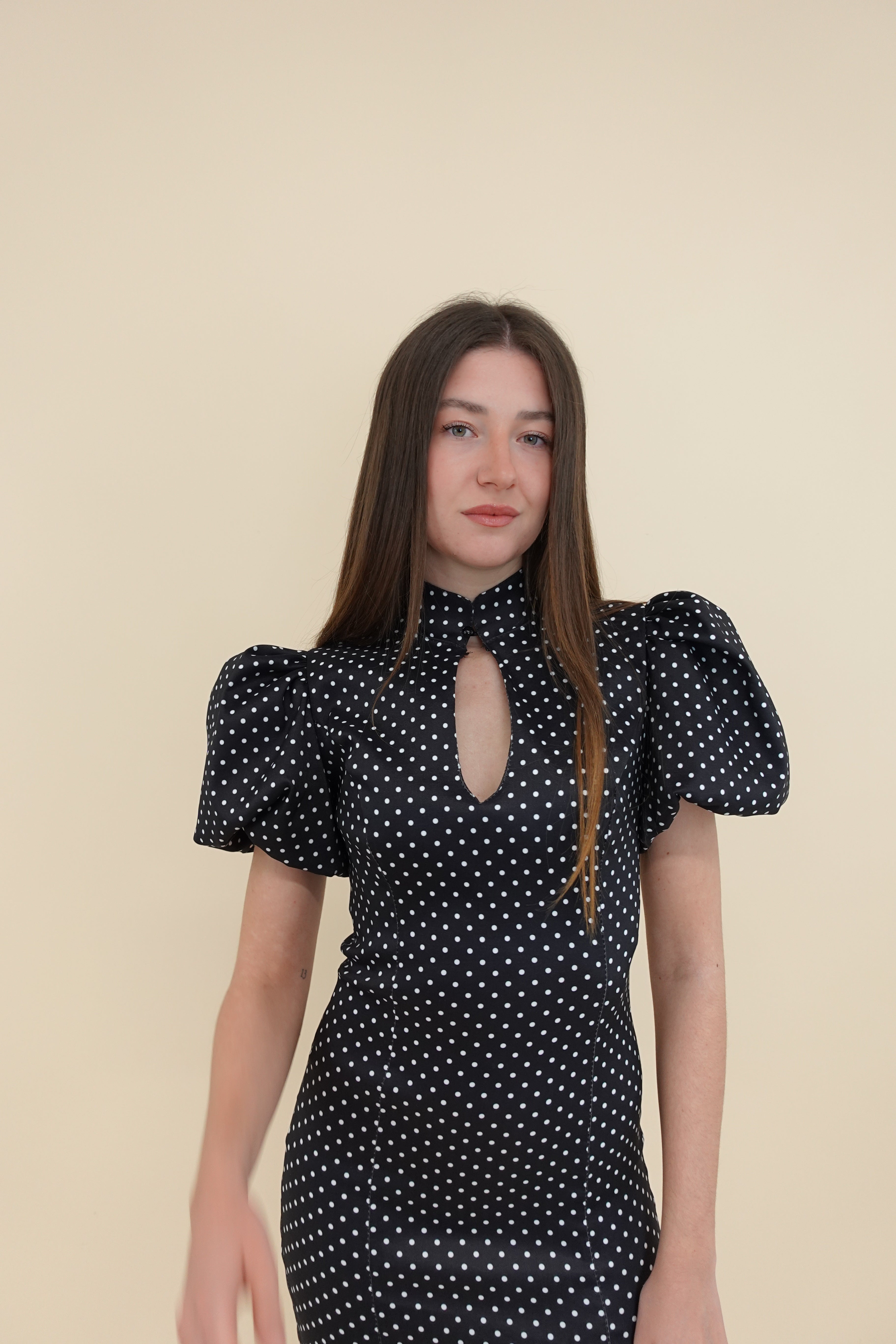 Abito Pois Black