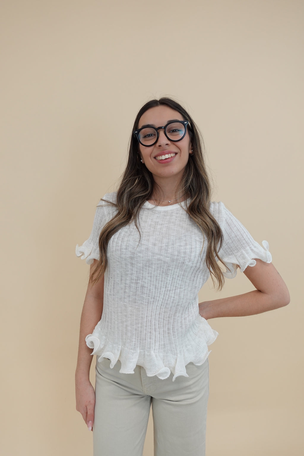 Maglia Chic Bianco
