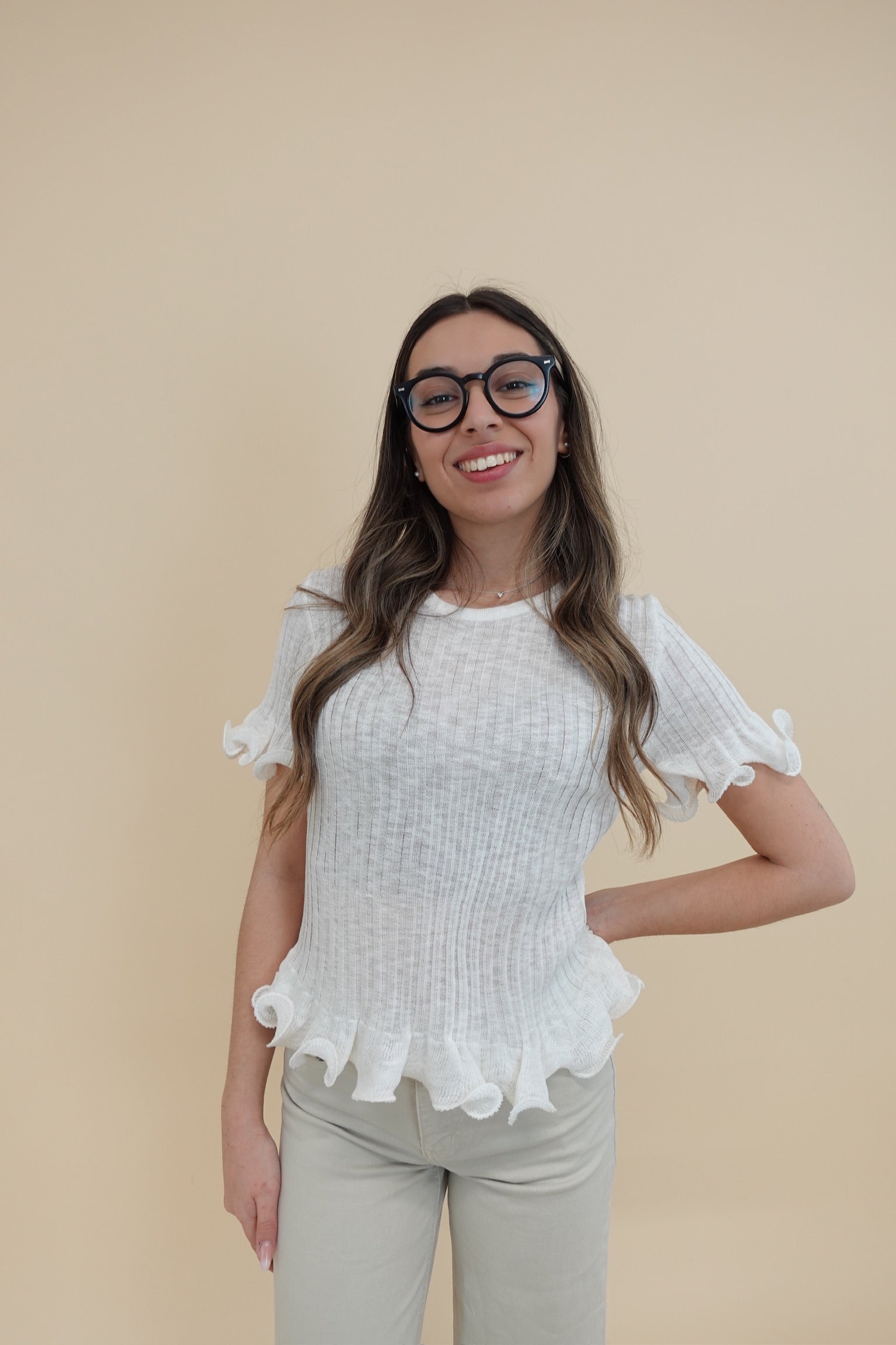 Maglia Chic Bianco